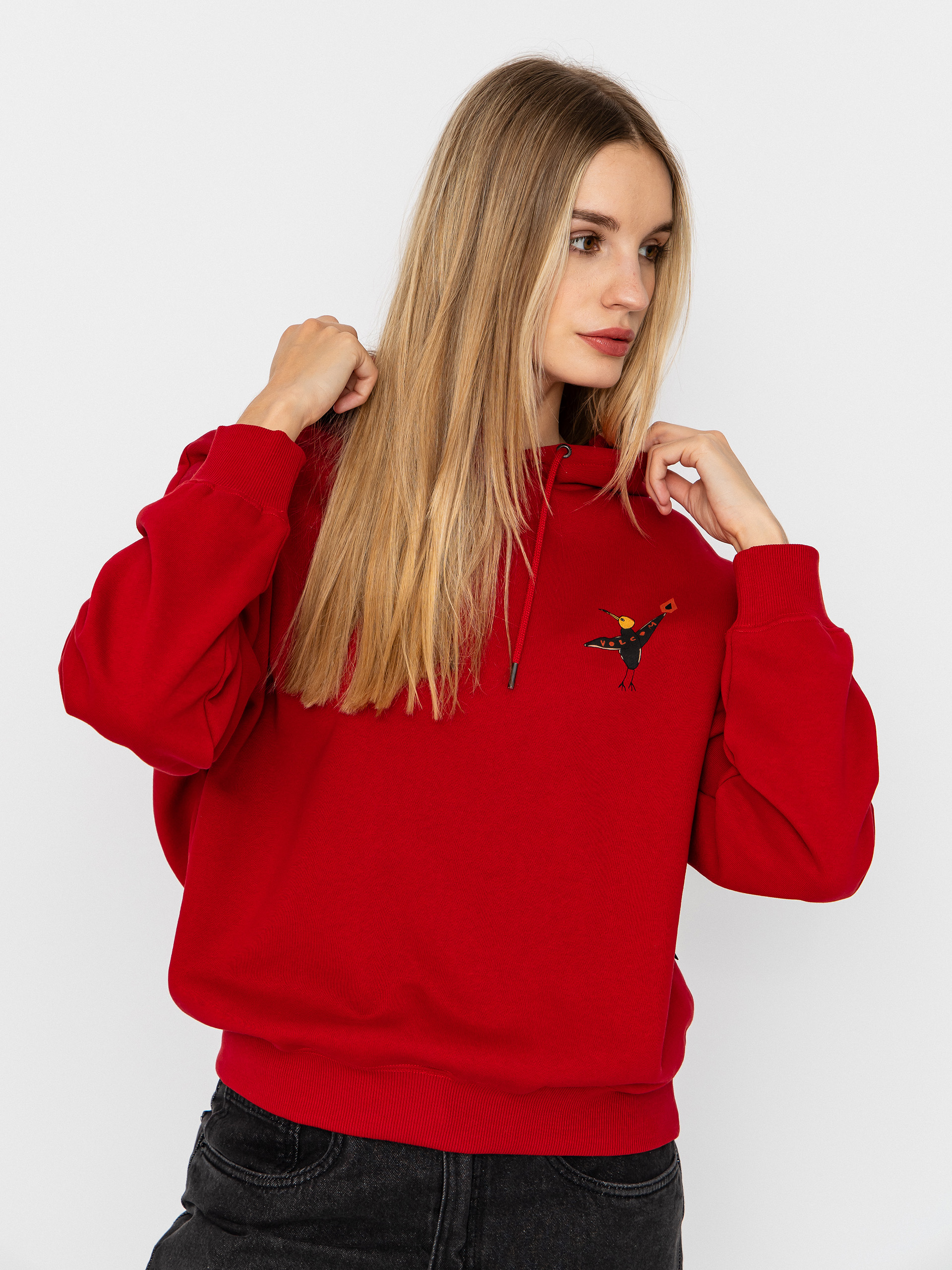 Volcom Moove On HD Wmn Hoodie (deep red)