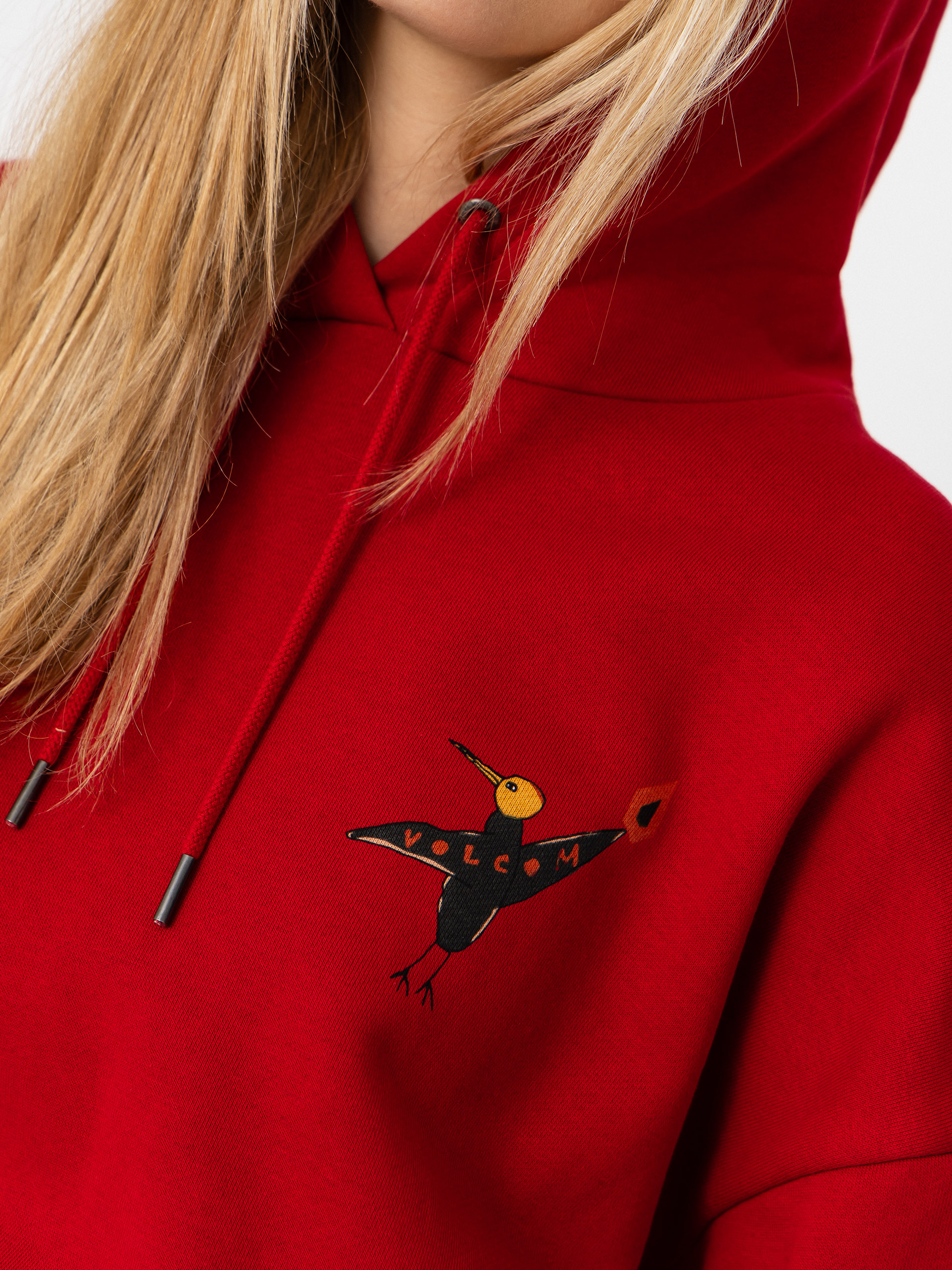 Volcom Moove On HD Wmn Hoodie (deep red)