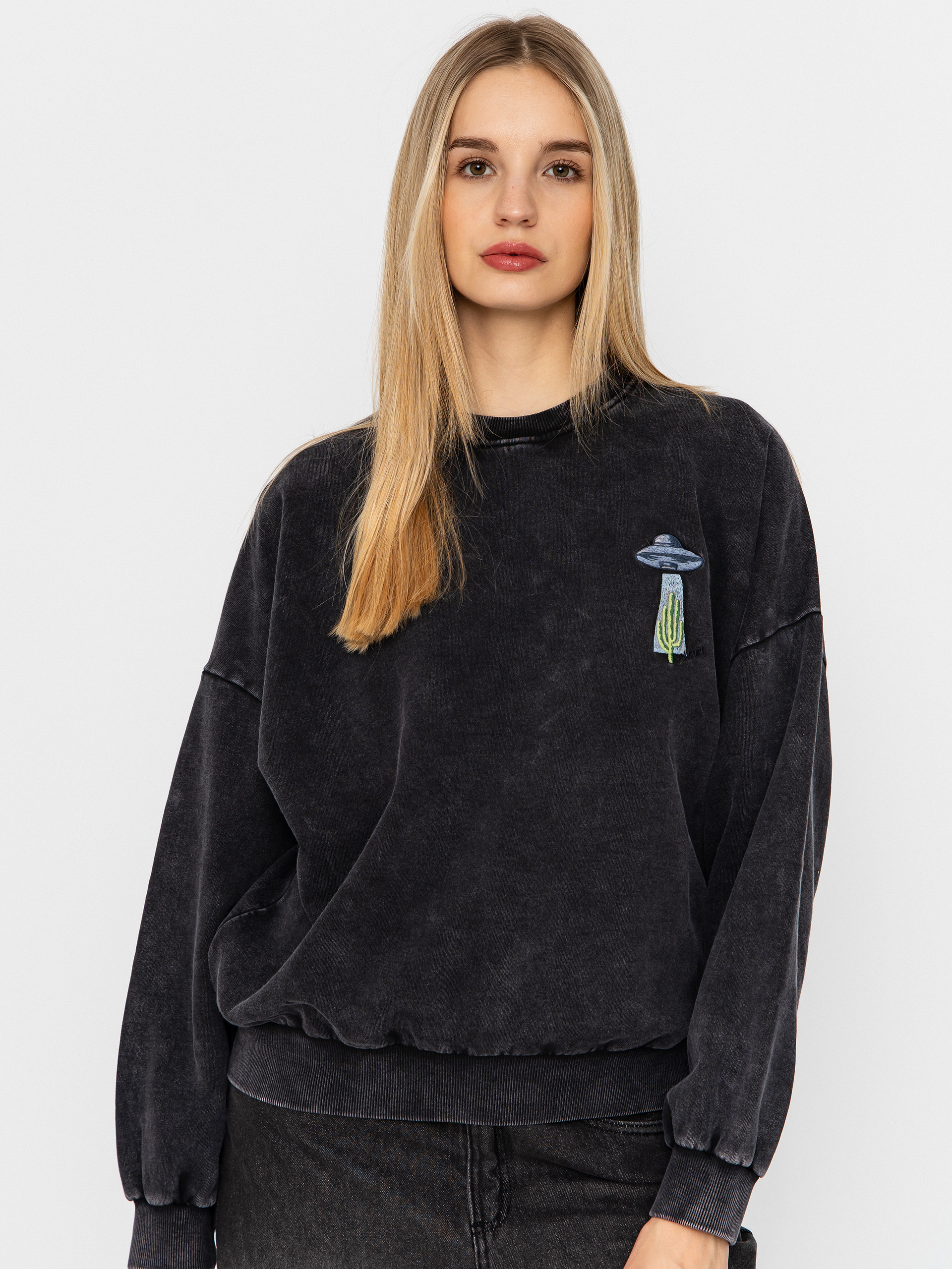 Volcom Fa Mickey Mason Crew Wmn Sweatshirt (vintage black)