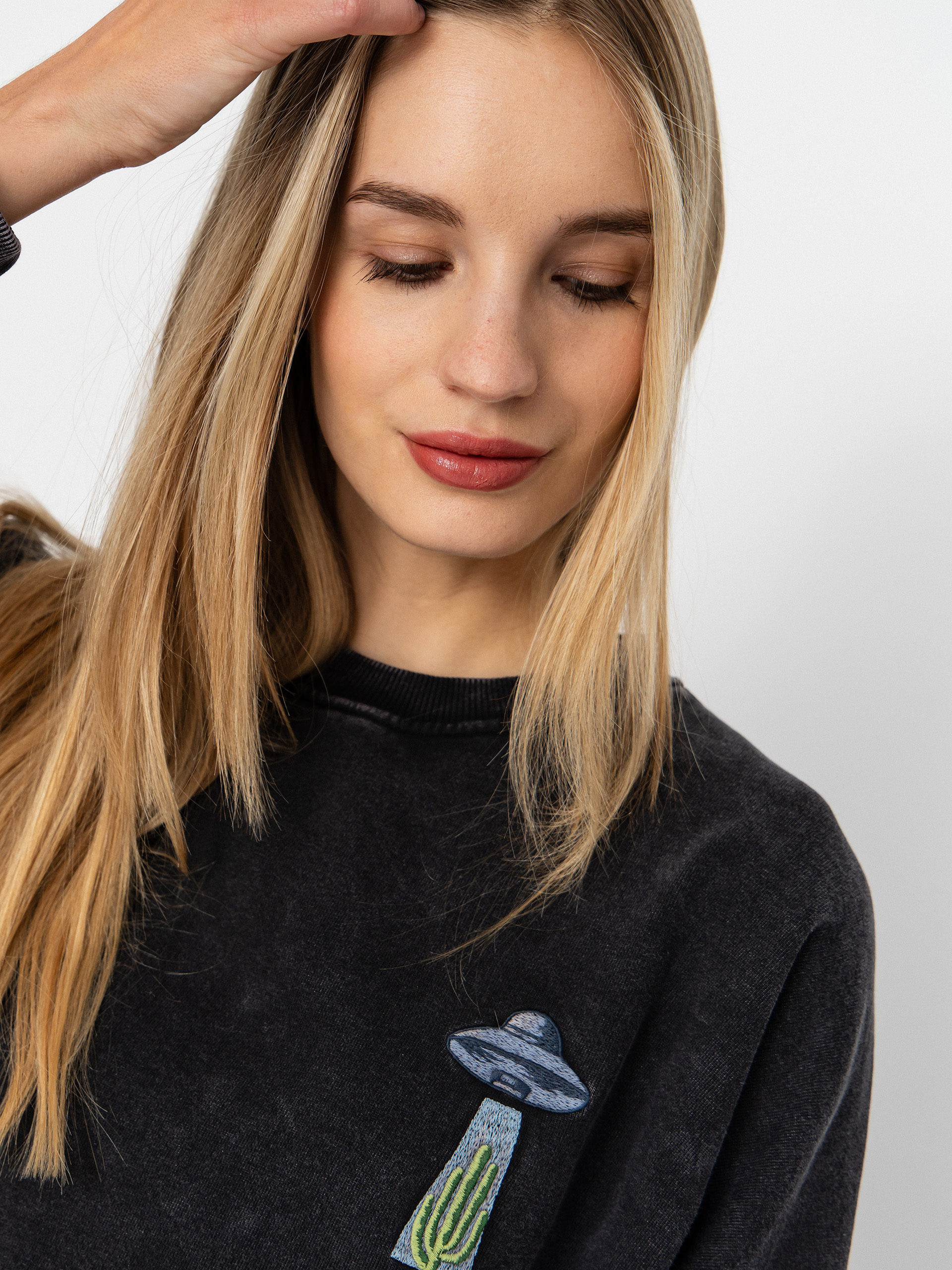 Volcom Fa Mickey Mason Crew Wmn Sweatshirt (vintage black)