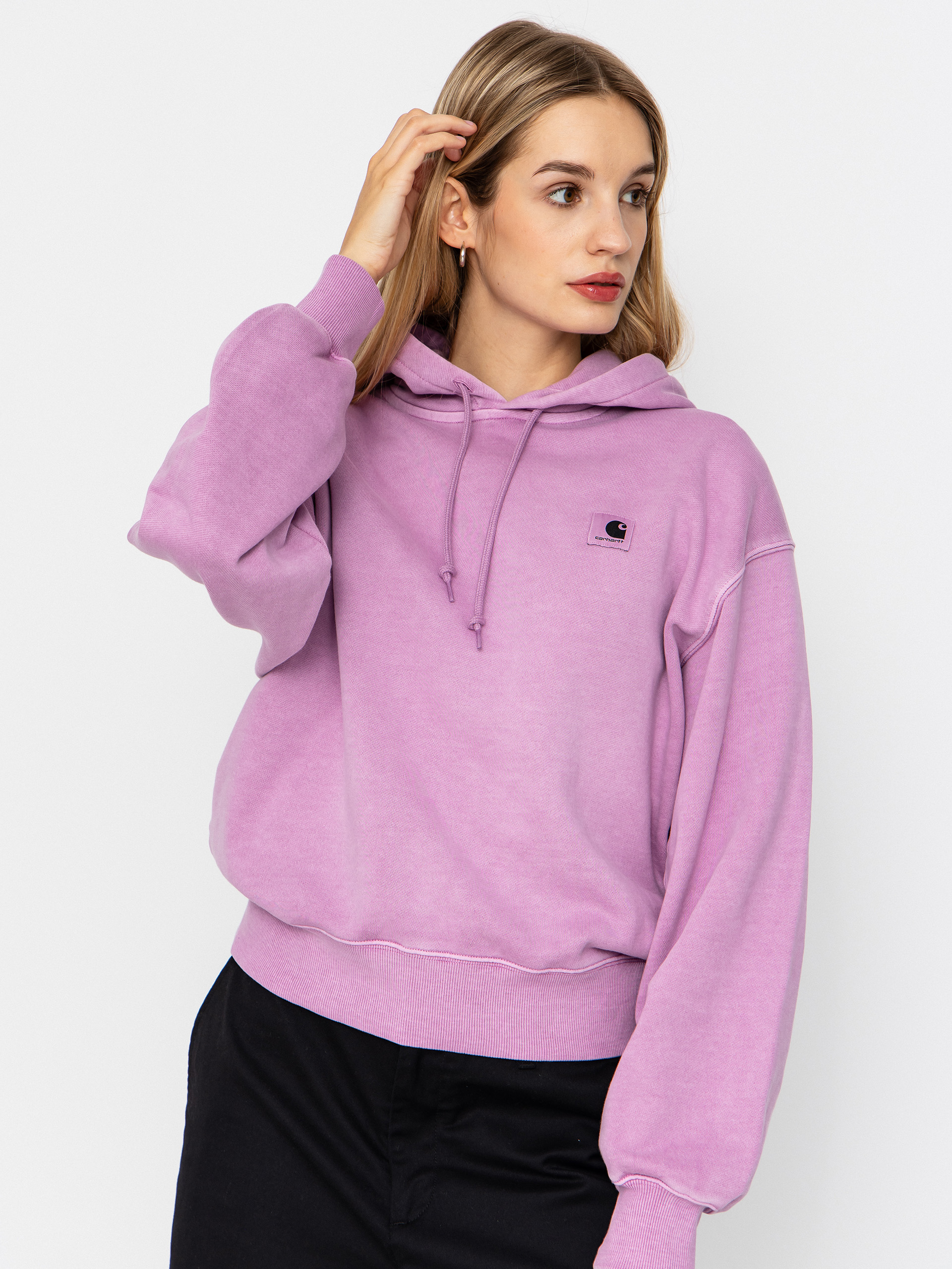 Carhartt WIP Nelson HD Wmn Hoodie - grey (sonic silver)