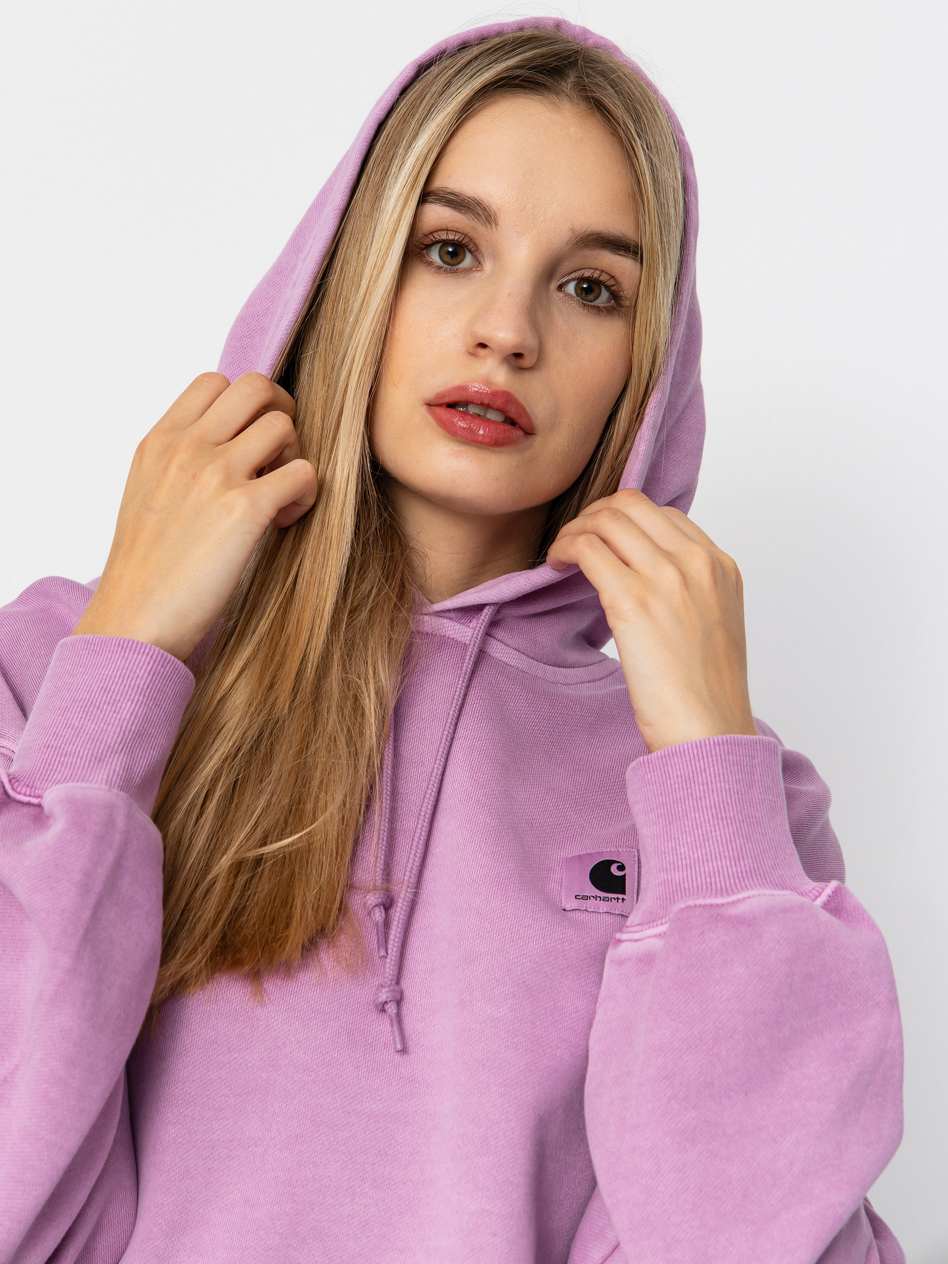 Carhartt WIP Nelson HD Wmn Hoodie (gentle purple)