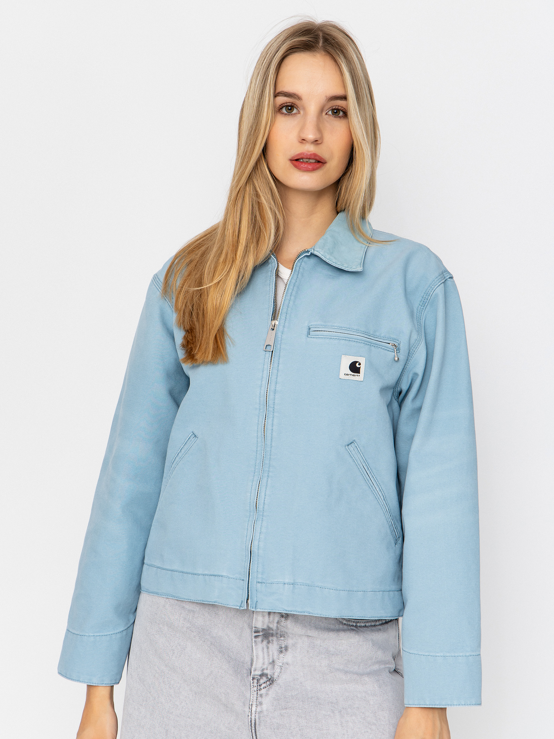 Carhartt WIP OG Detroit Wmn Jacket - blue (tourmaline/tourmaline)