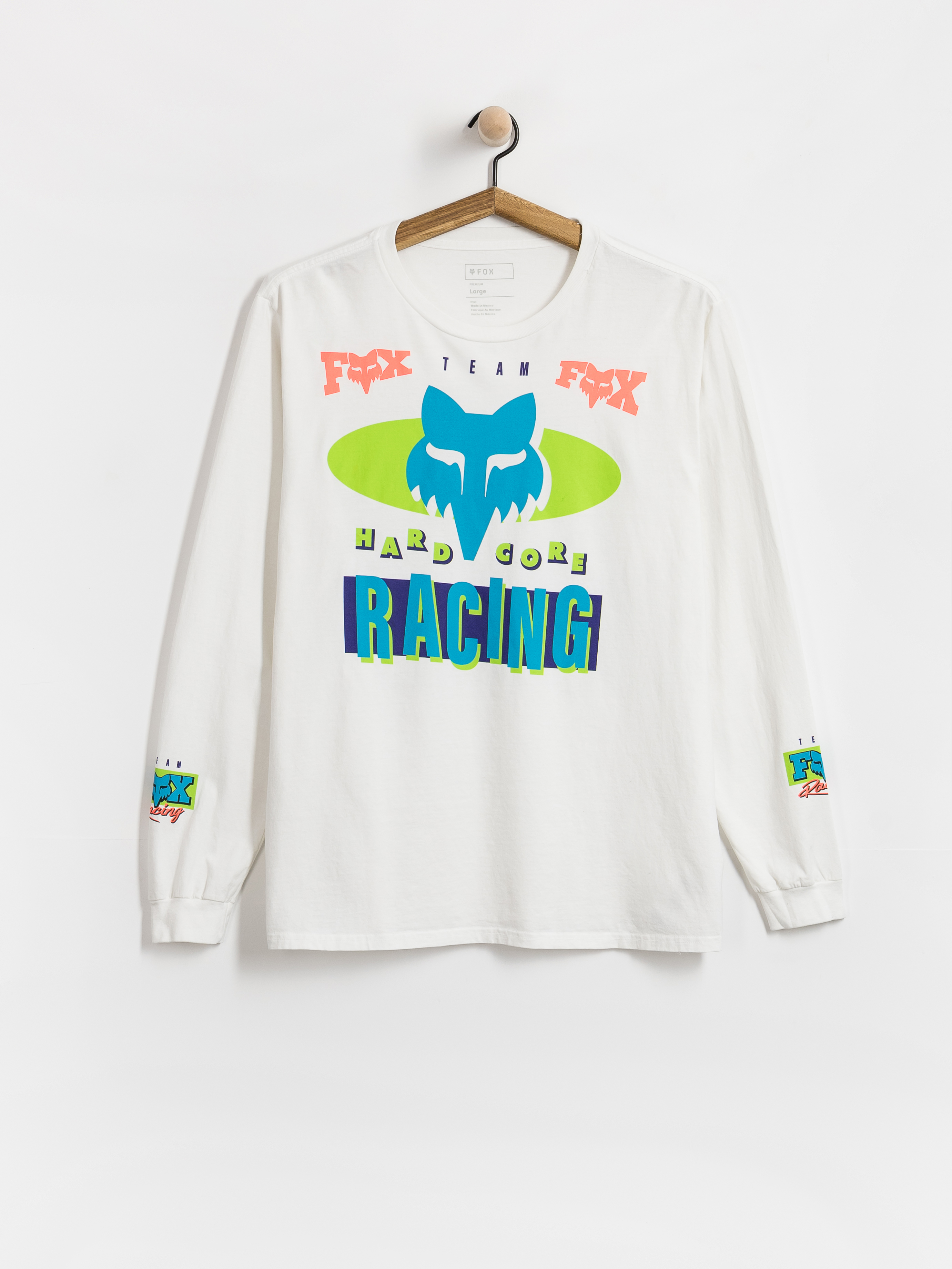 Fox Longsleeve Hardcore 195 (white)