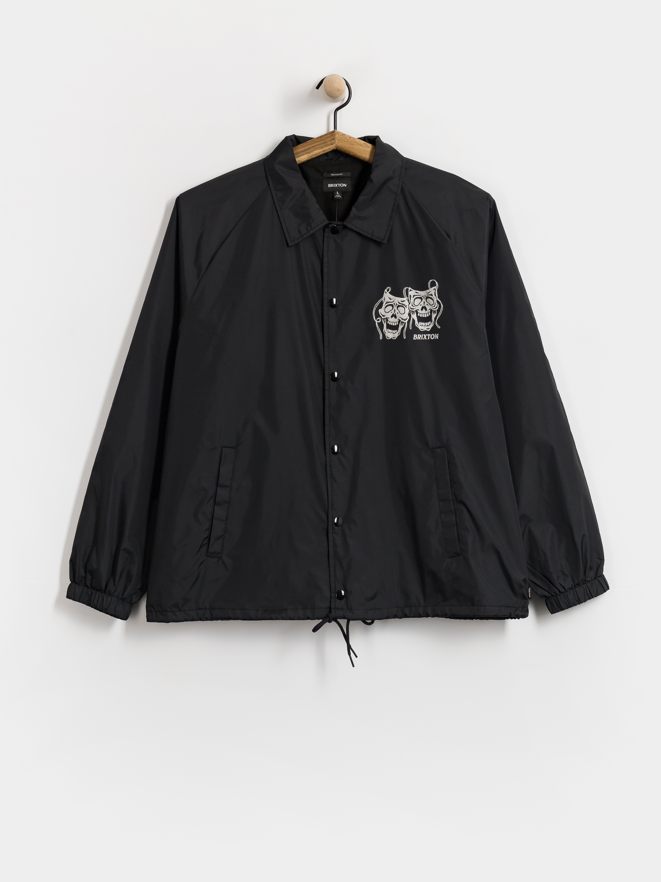 BRIXTON MA-1 ジャケット L Men's Cass Jacket in Black/Black – Brixton