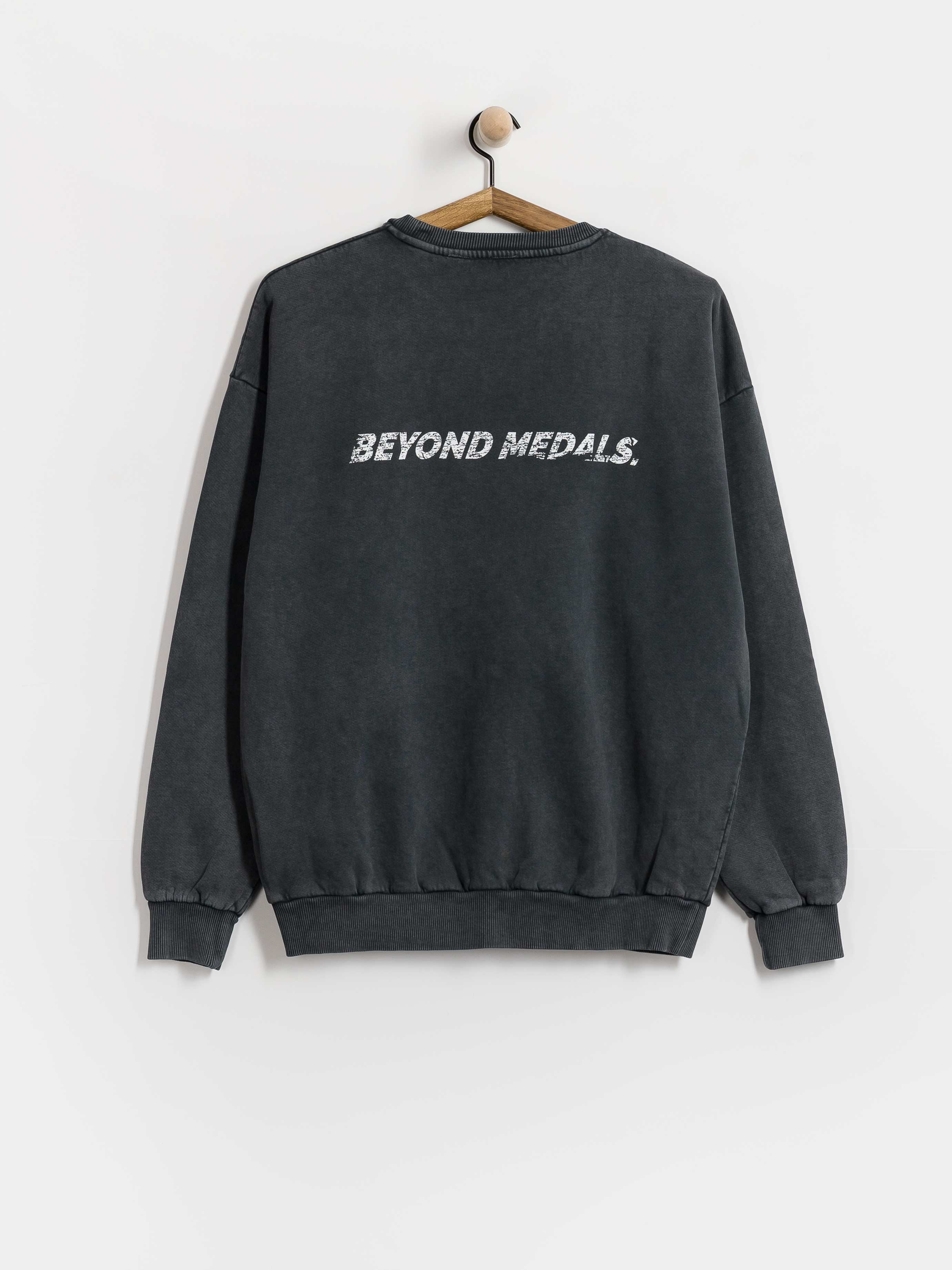 Beyond Medals Sweatshirt Distressed Logo