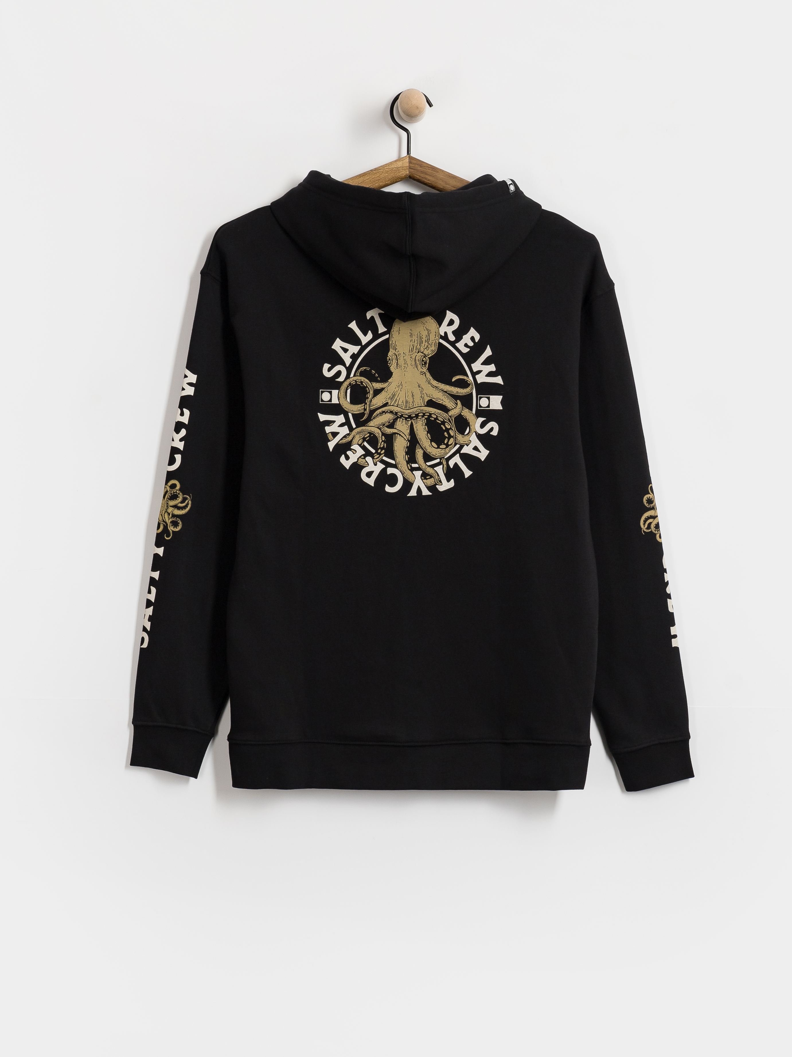 Salty Crew Hoodie Tentacles HD (black)