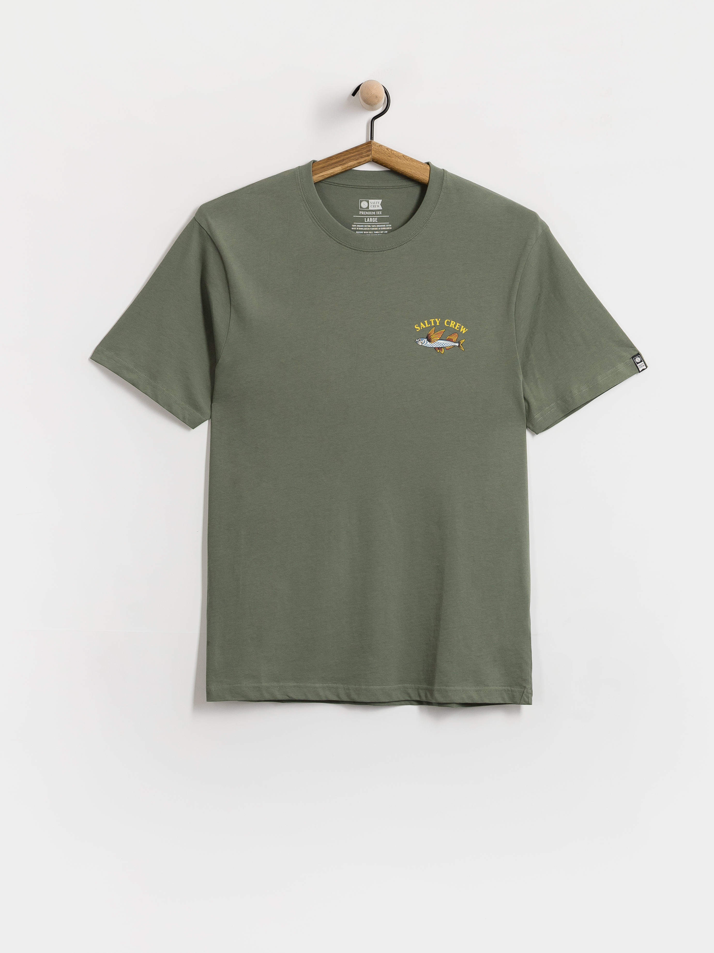 Salty Crew T-Shirt Fly Home (laurel wreath)