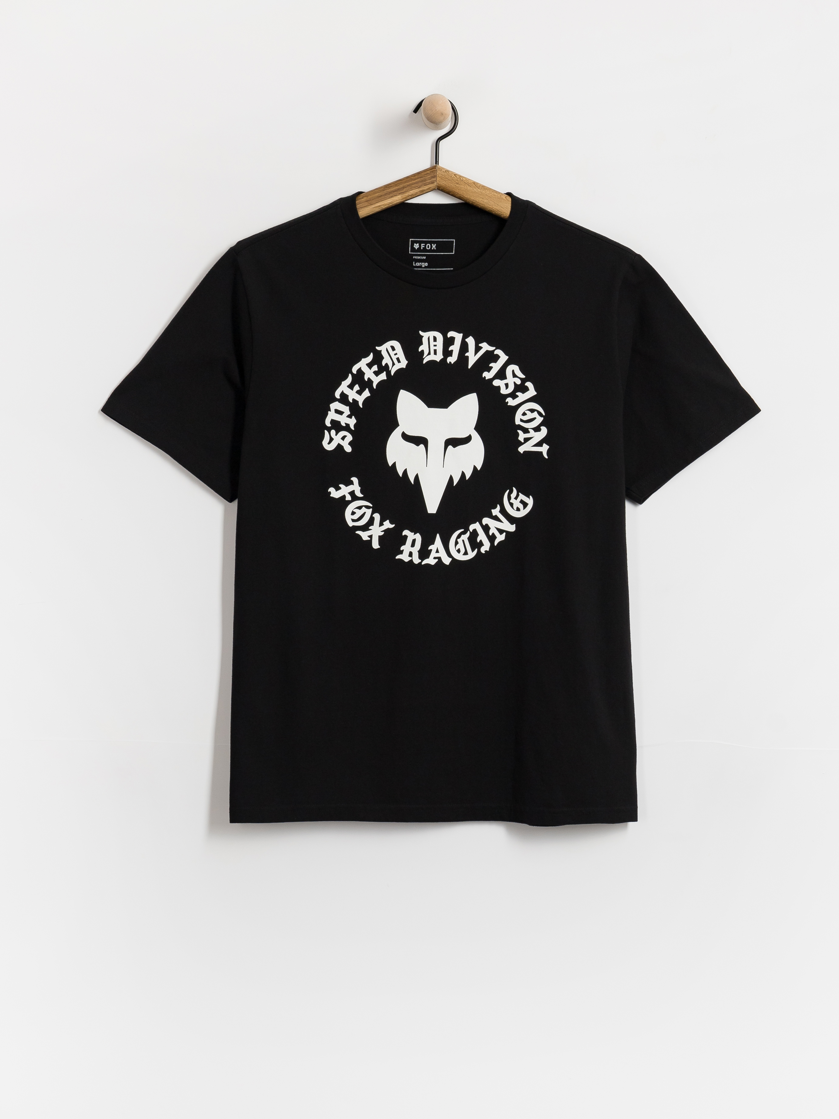 Fox T-Shirt Badge 195 (black)