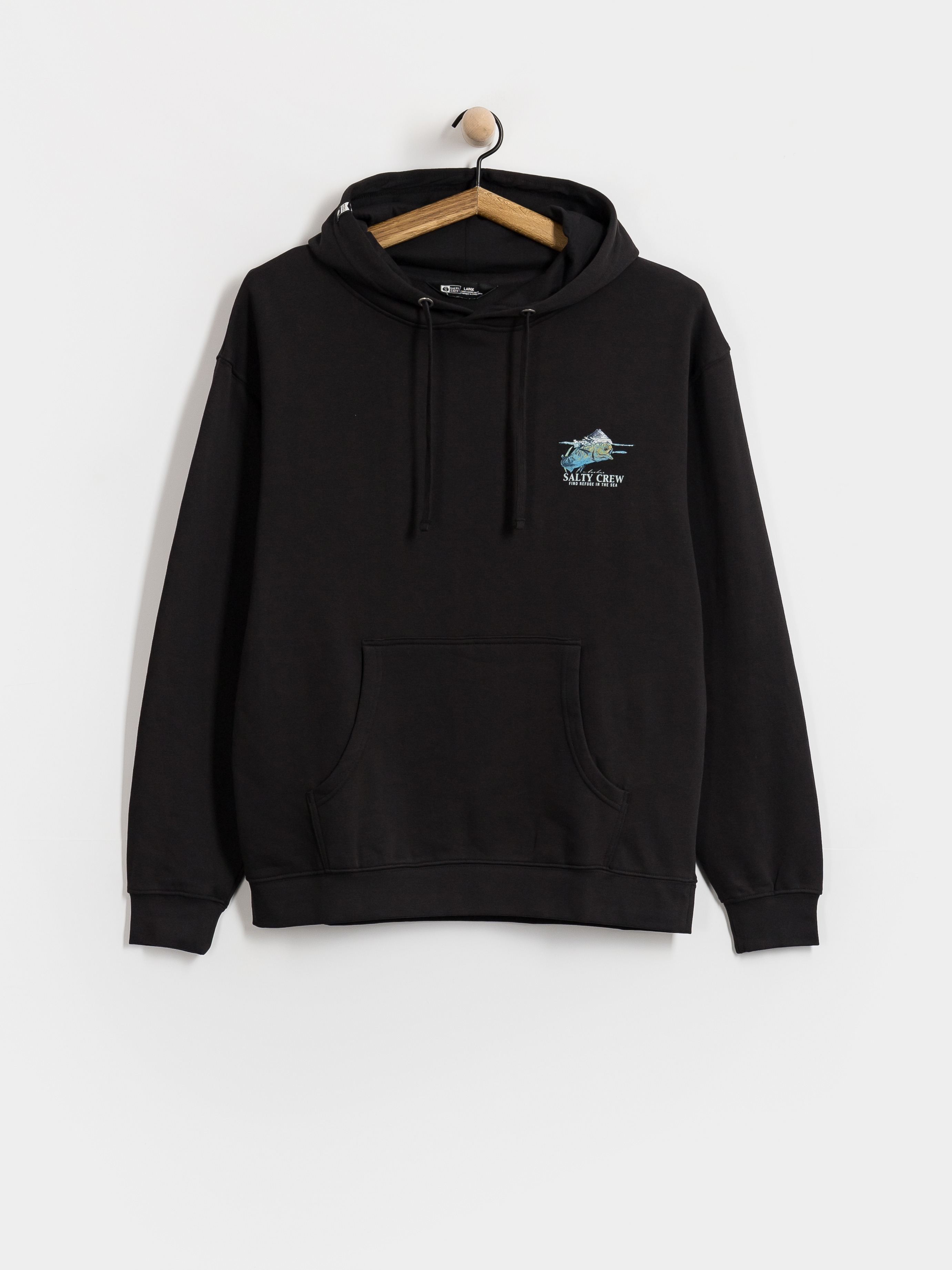 Salty Crew Hoodie Mahi Surface HD (black)