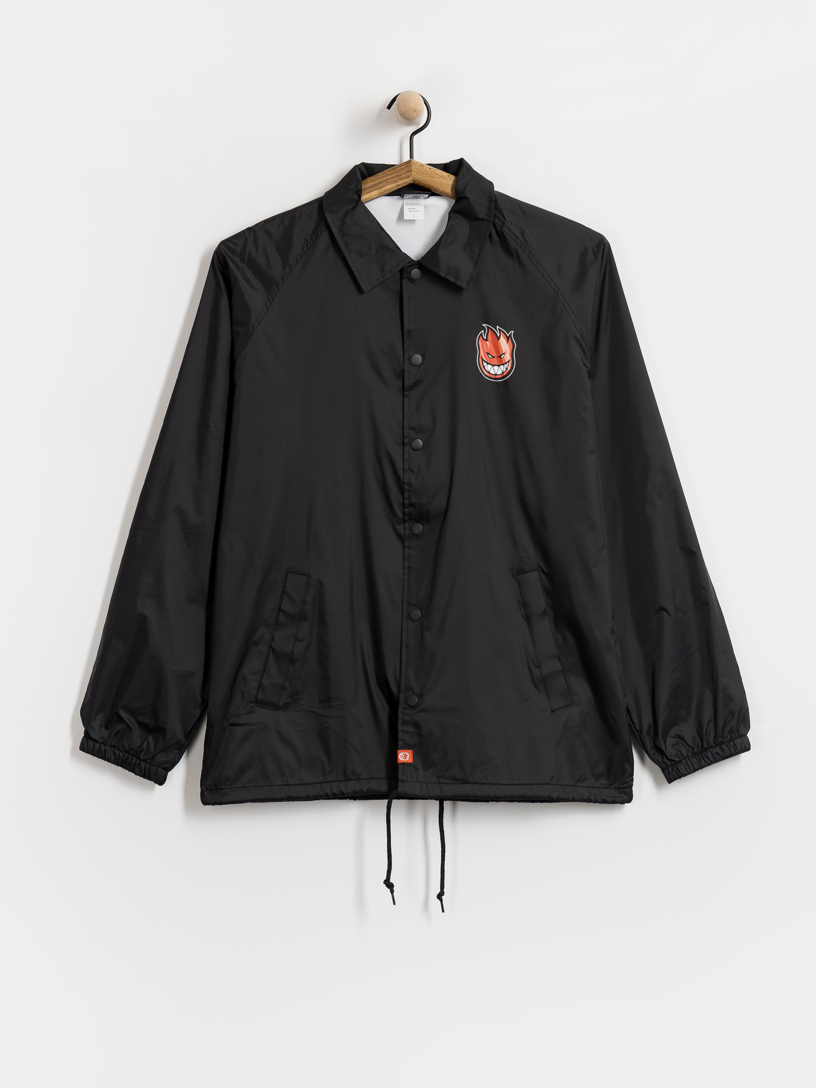 Spitfire Jacket Bighead Fill Double (black w/red white black prints)
