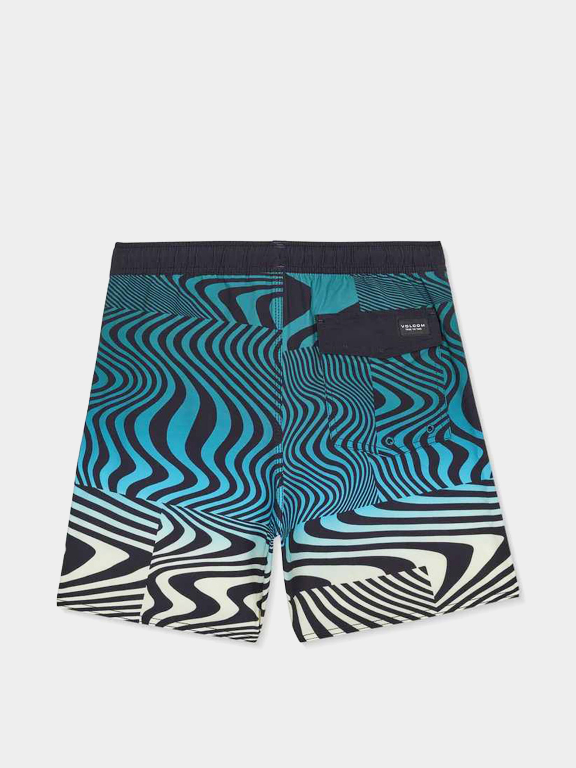 Volcom Shorts Lido Print Trunk JR (rifle green)