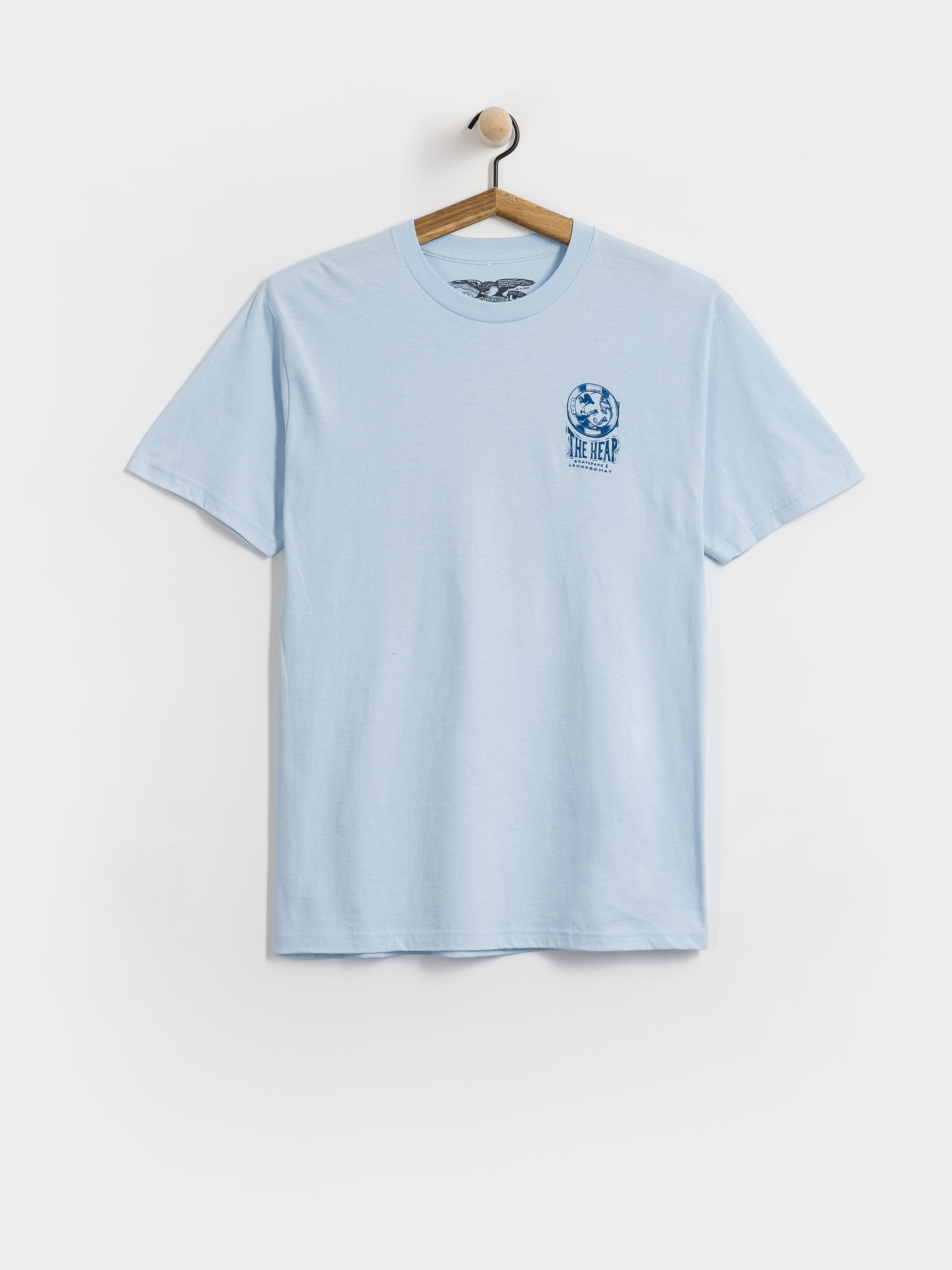 Antihero T-Shirt The Heap (powder blue w/dk blue prints)