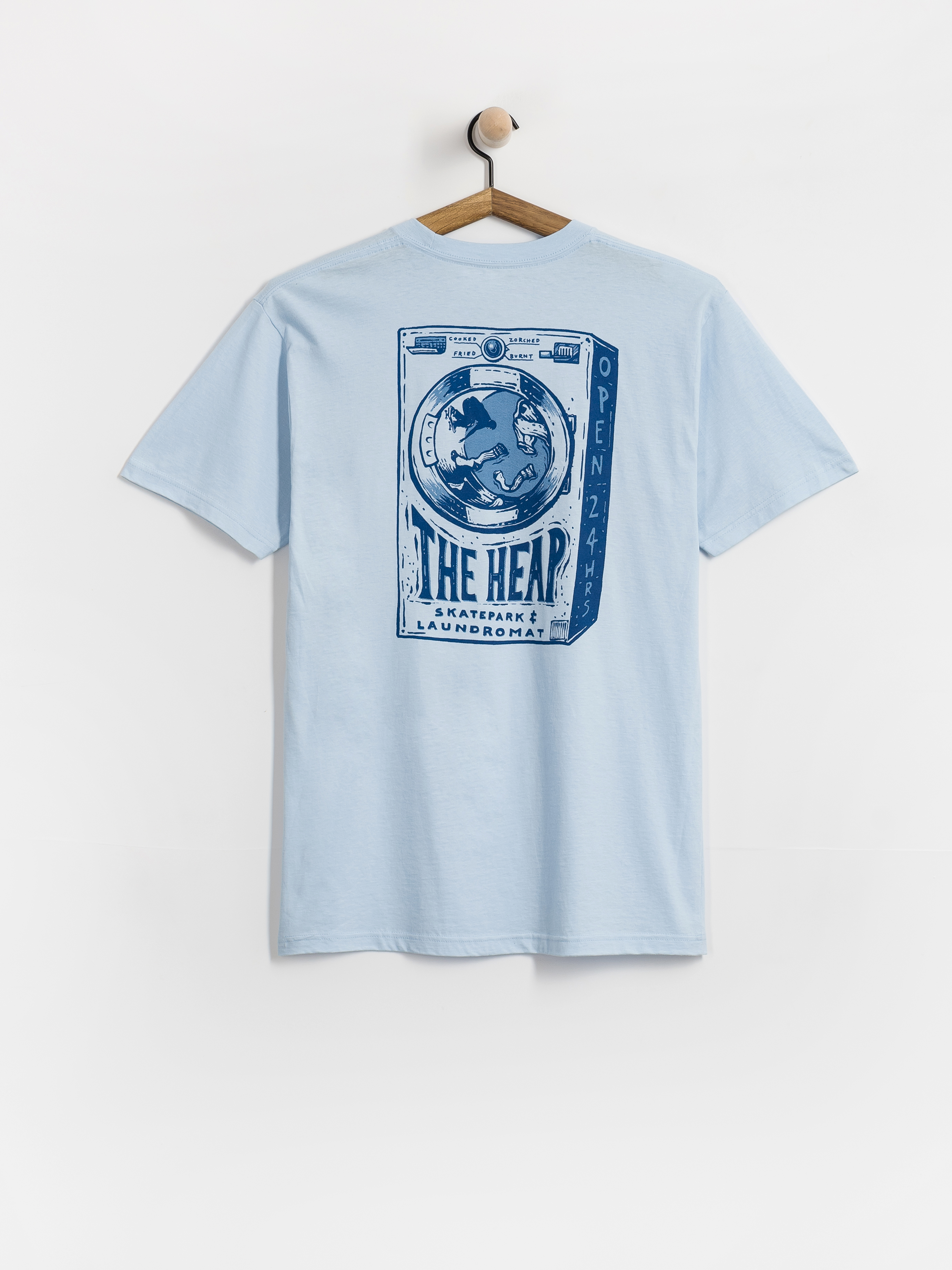 Antihero T-Shirt The Heap (powder blue w/dk blue prints)