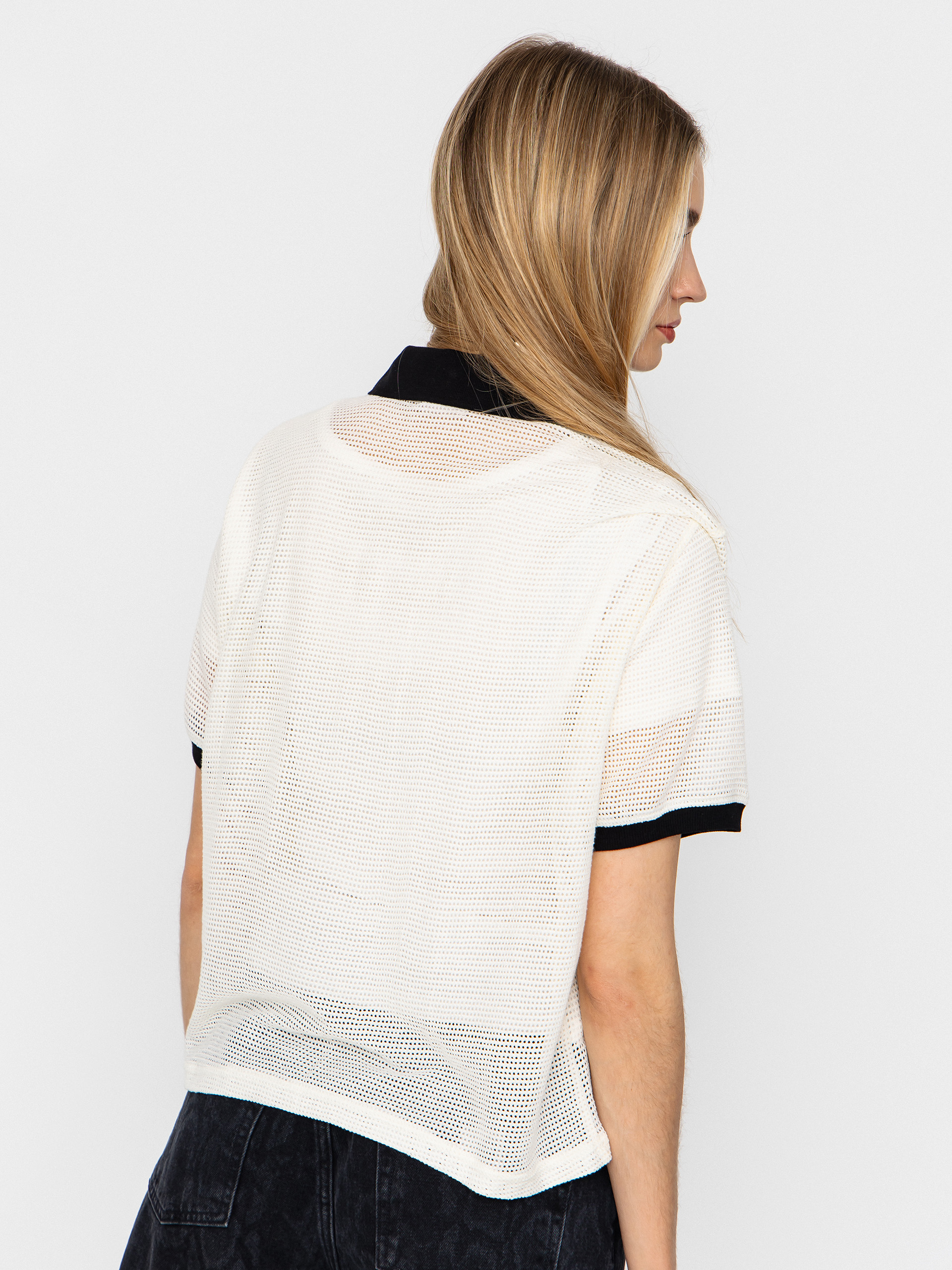 Brixton Varsity Wmn T-Shirt (off white/black)