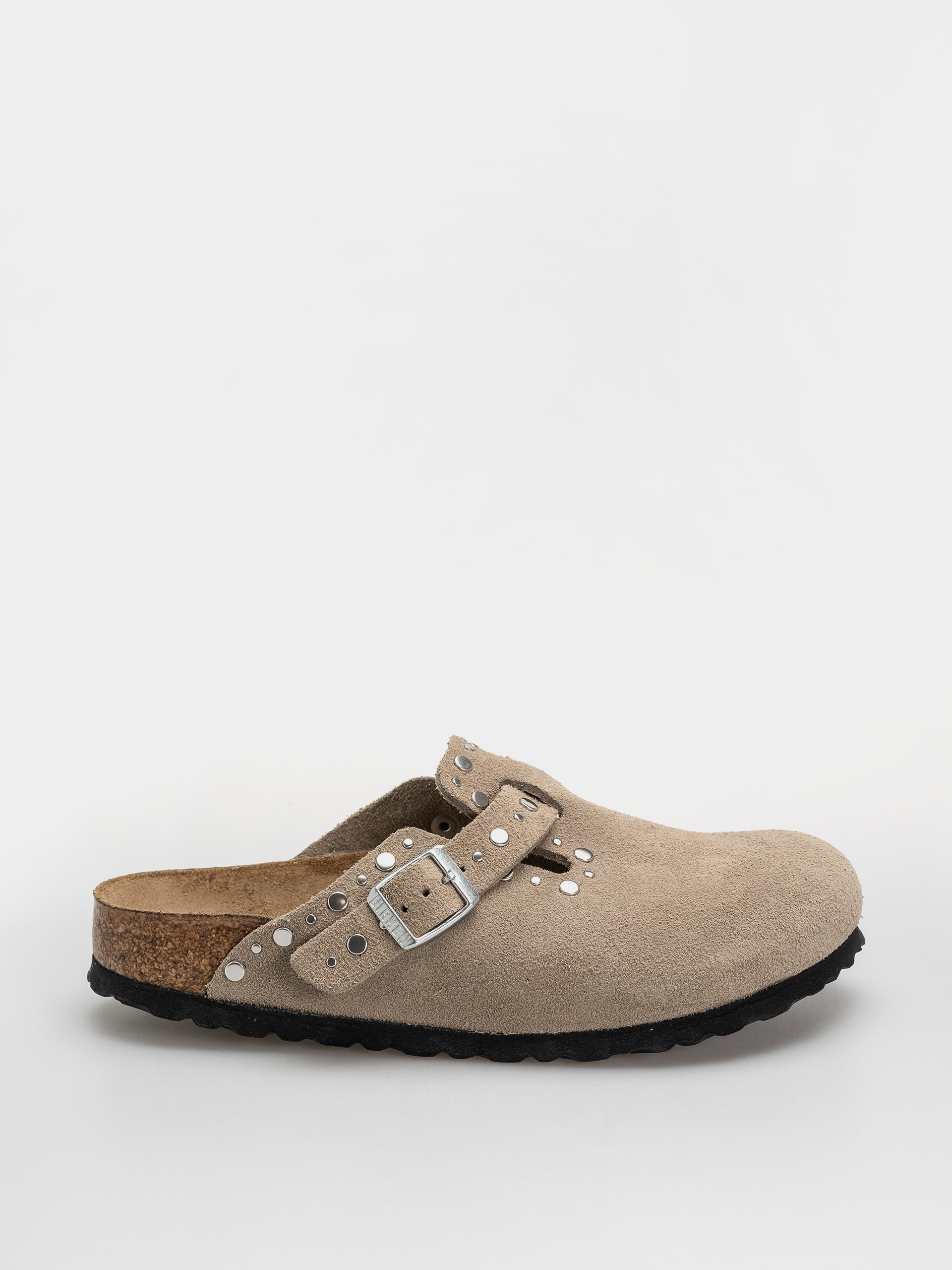 Birkenstock Boston Suede Narrow Flip-flops Wmn - brown (taupe)