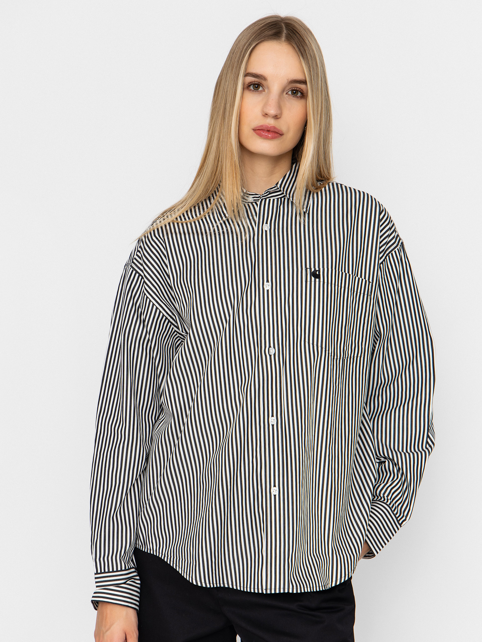 Carhartt WIP Shirt Daldry Wmn (daldry stripe/black/wax)
