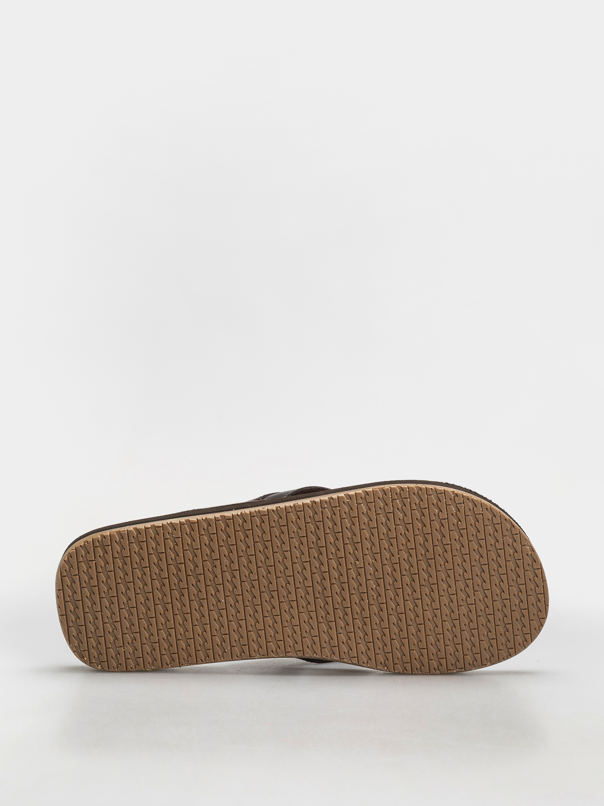 Billabong Mojave Leather Flip-flops (dark brown)