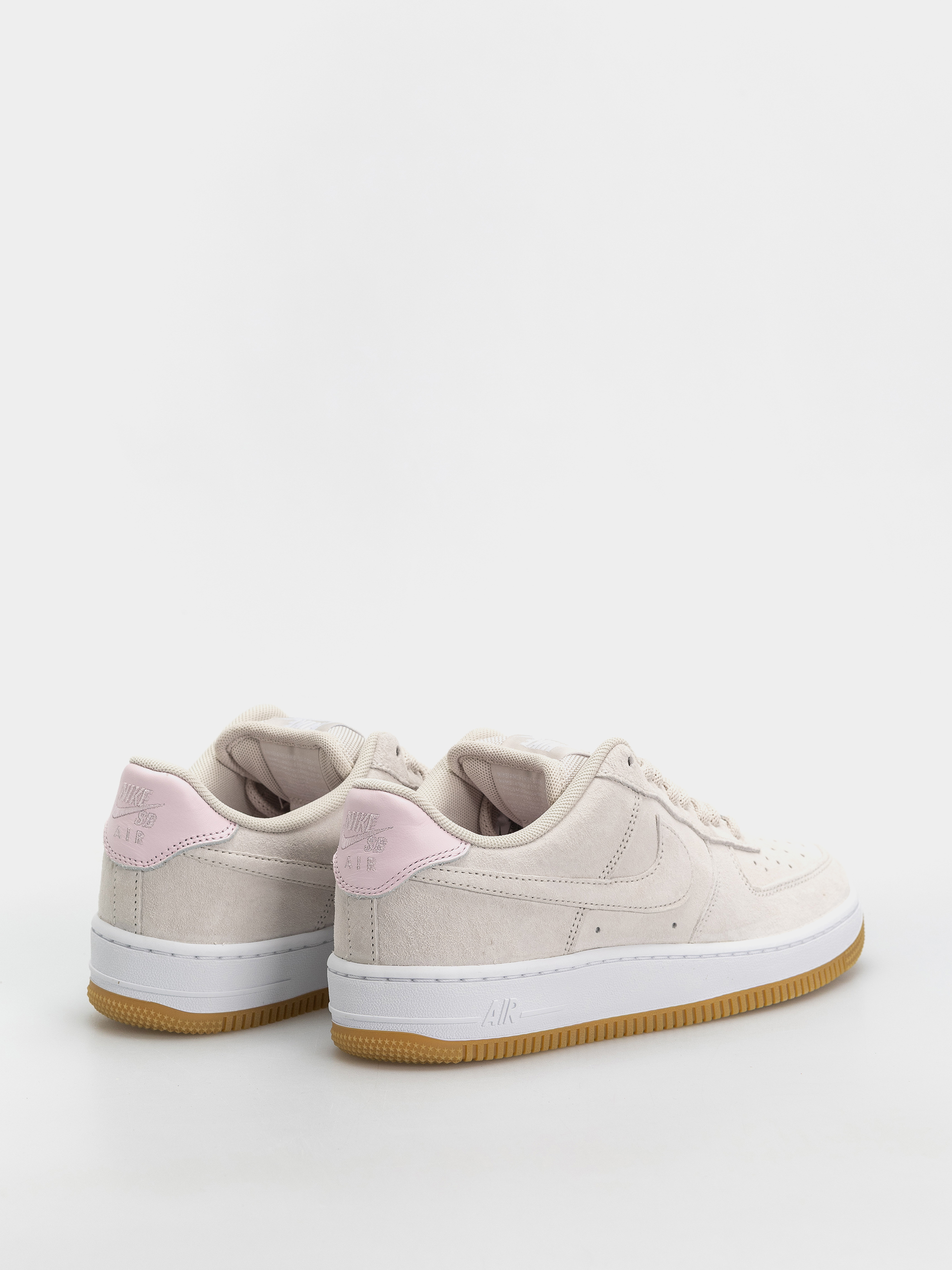 Nike SB Shoes Air Force 1 (lt orewood brn/lt orewood brn/white)