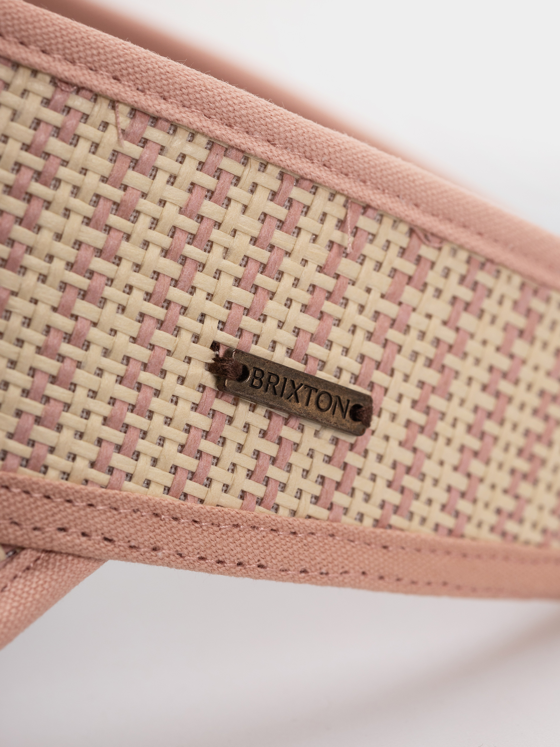 Brixton Cap Newport Straw Visor Wmn (italian clay natural)