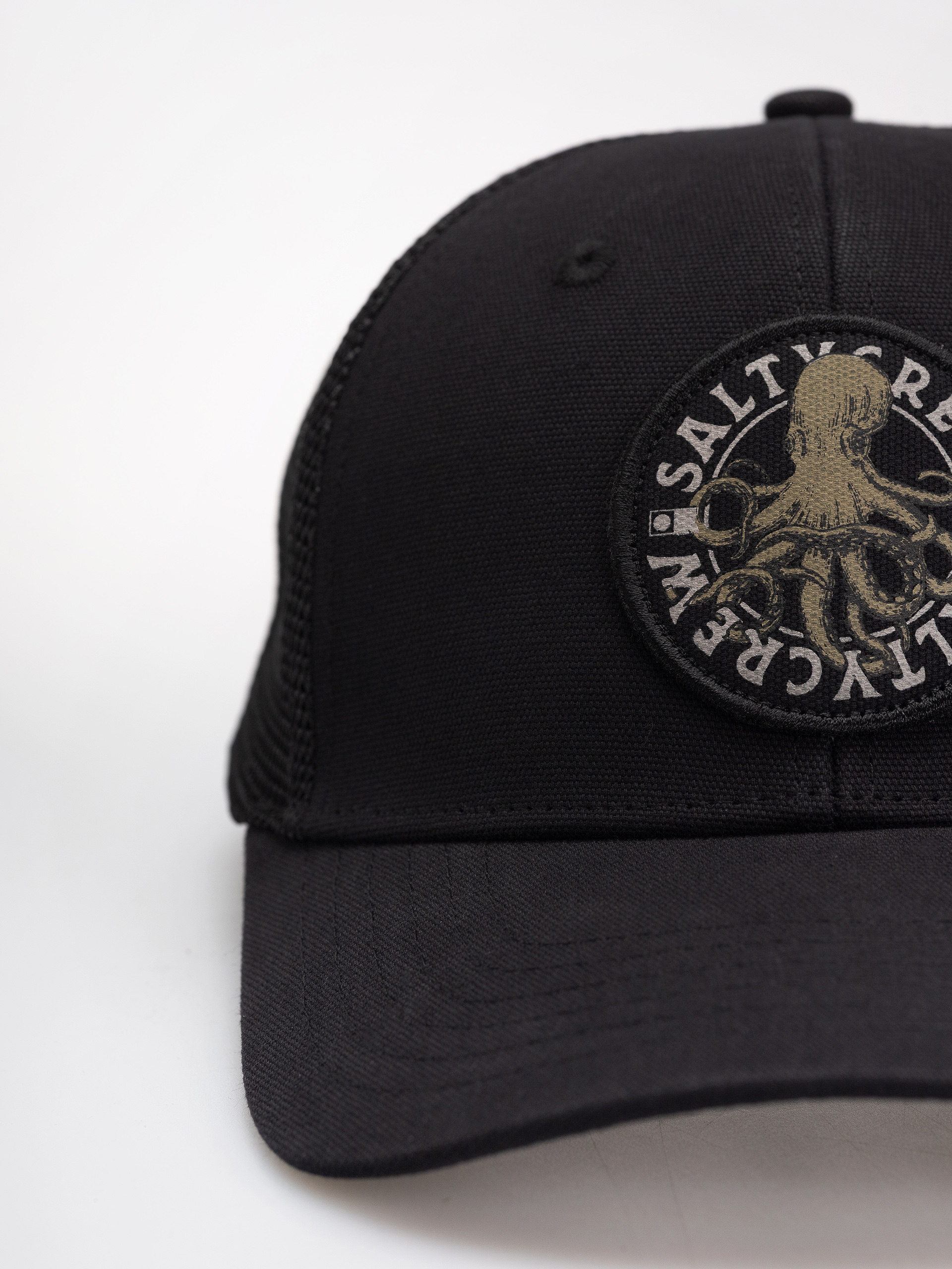 Salty Crew Cap Tentacles Retro Trucker (black)