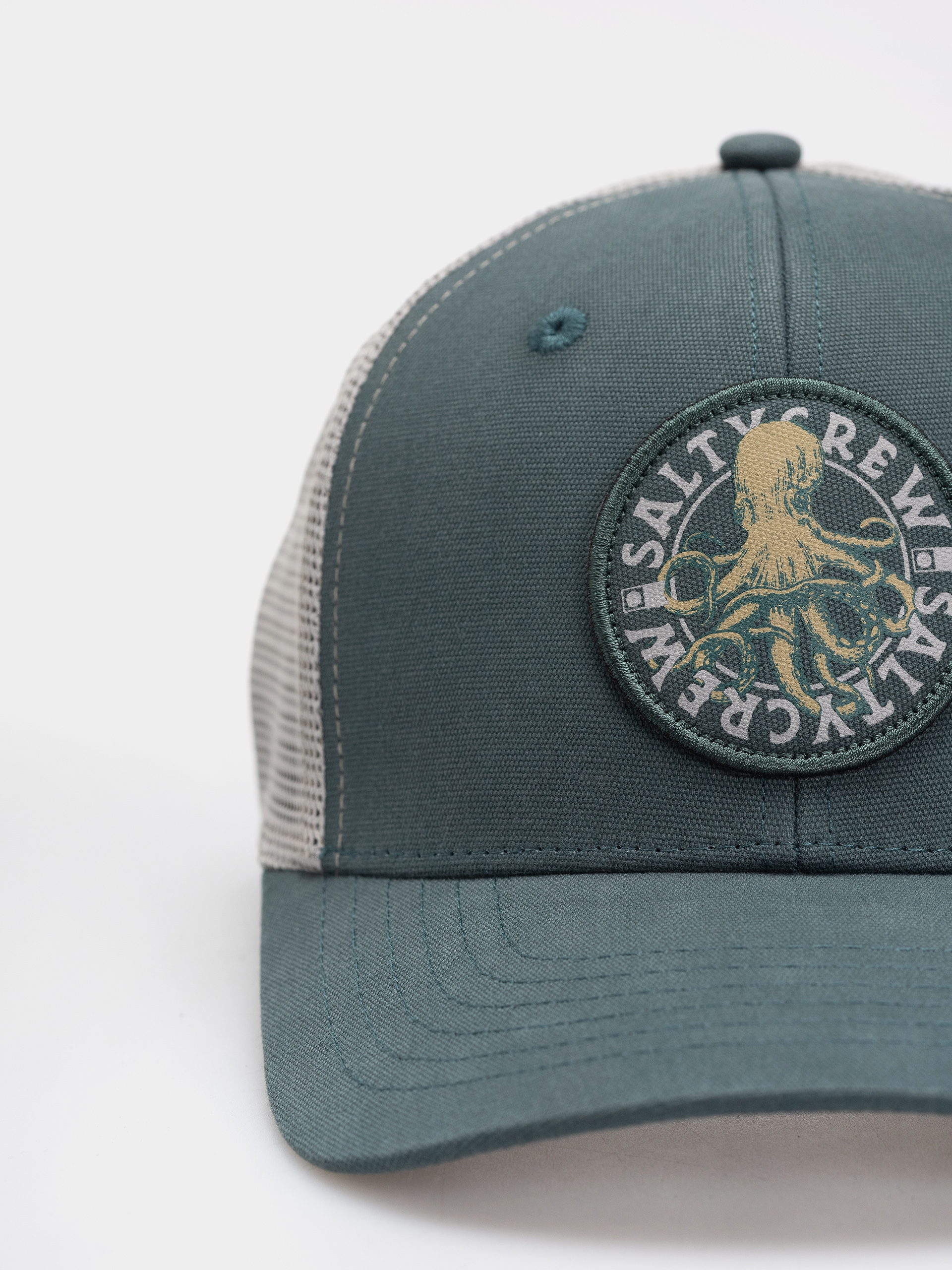Salty Crew Cap Tentacles Retro Trucker (dark hydro)