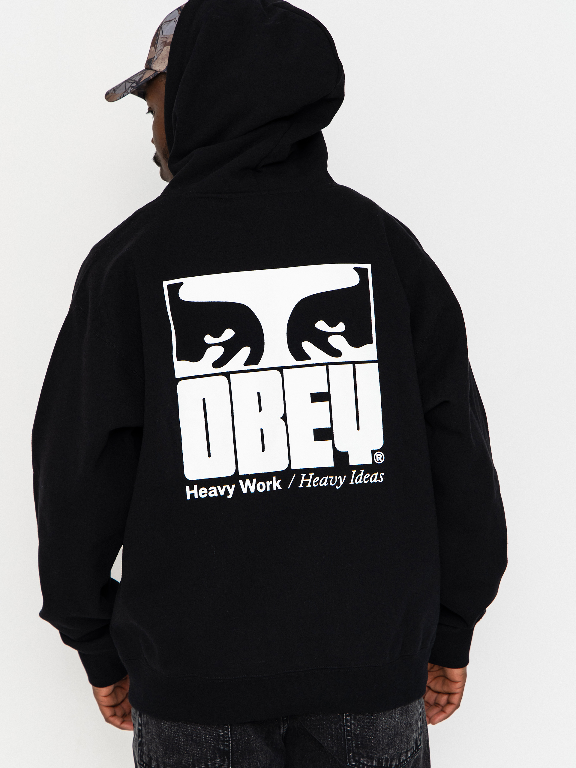OBEY Heavy Ideas HD Hoodie (black)