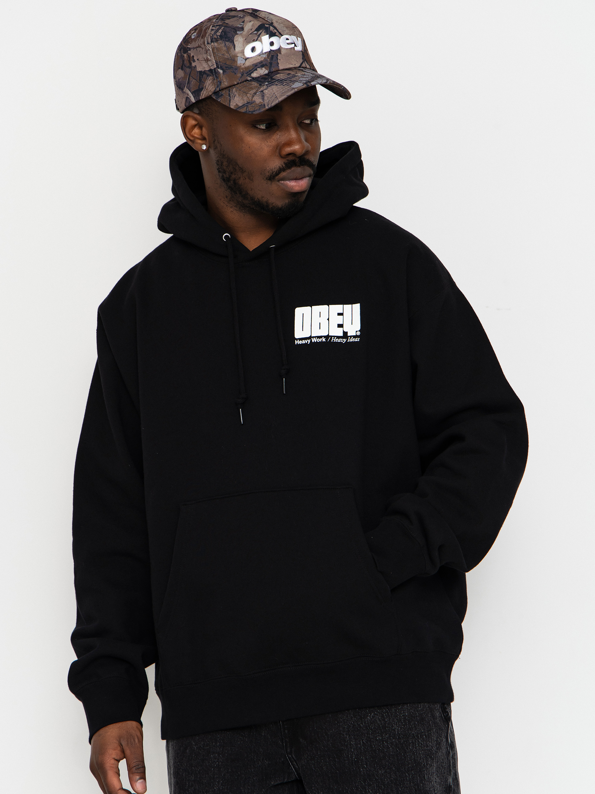 OBEY Heavy Ideas HD Hoodie (black)