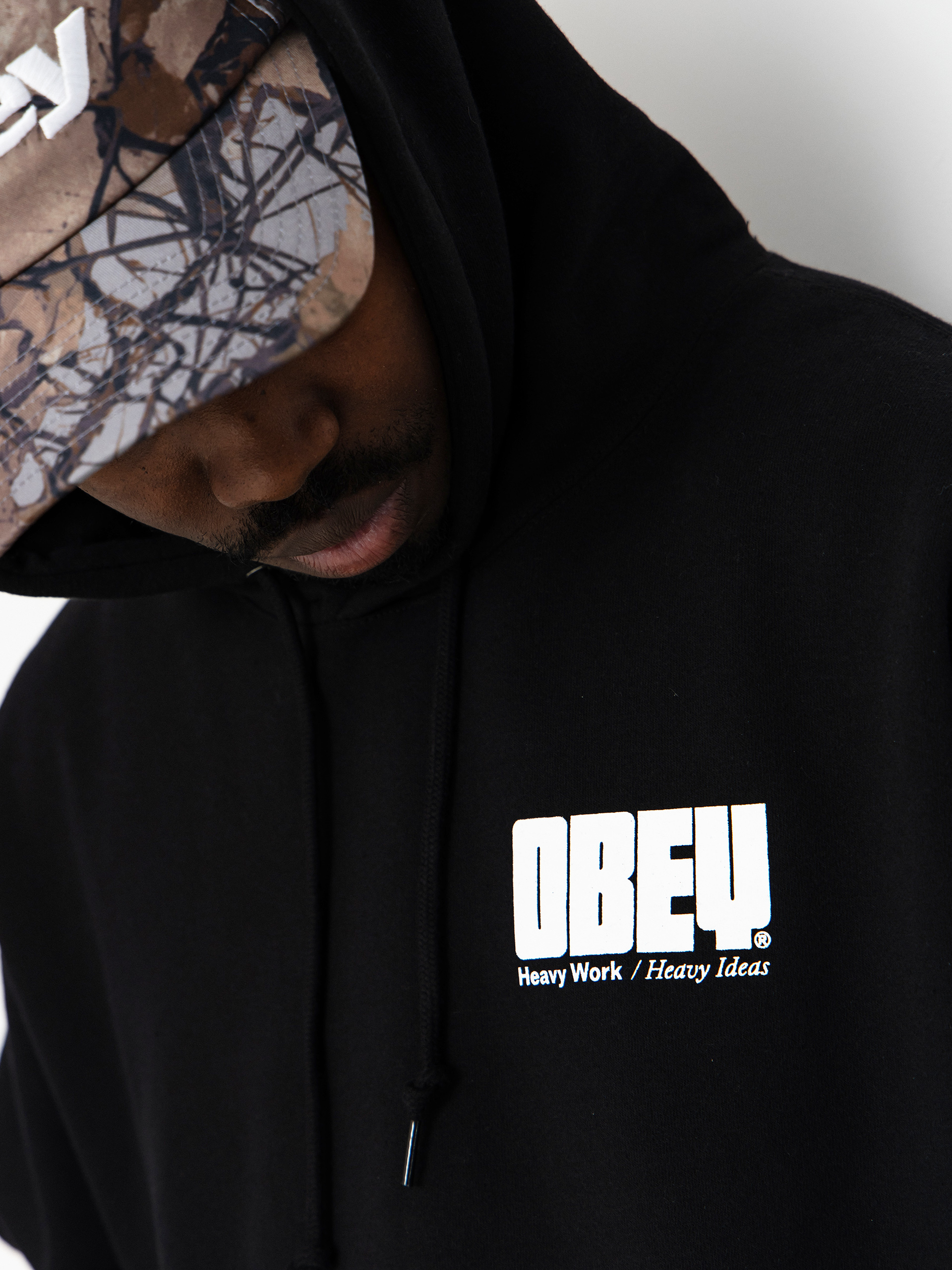 OBEY Heavy Ideas HD Hoodie (black)