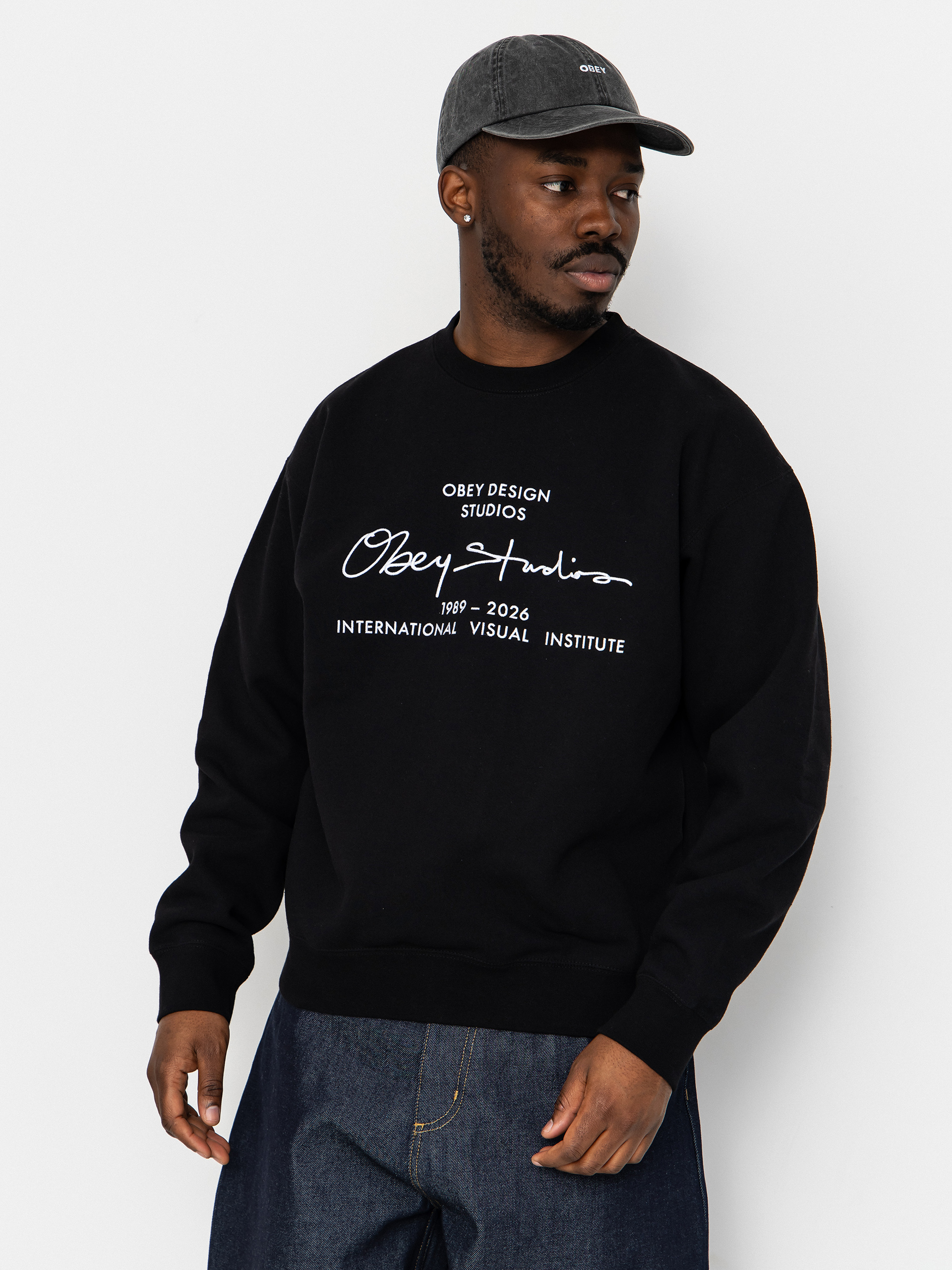OBEY Signature Sweatshirt (black)