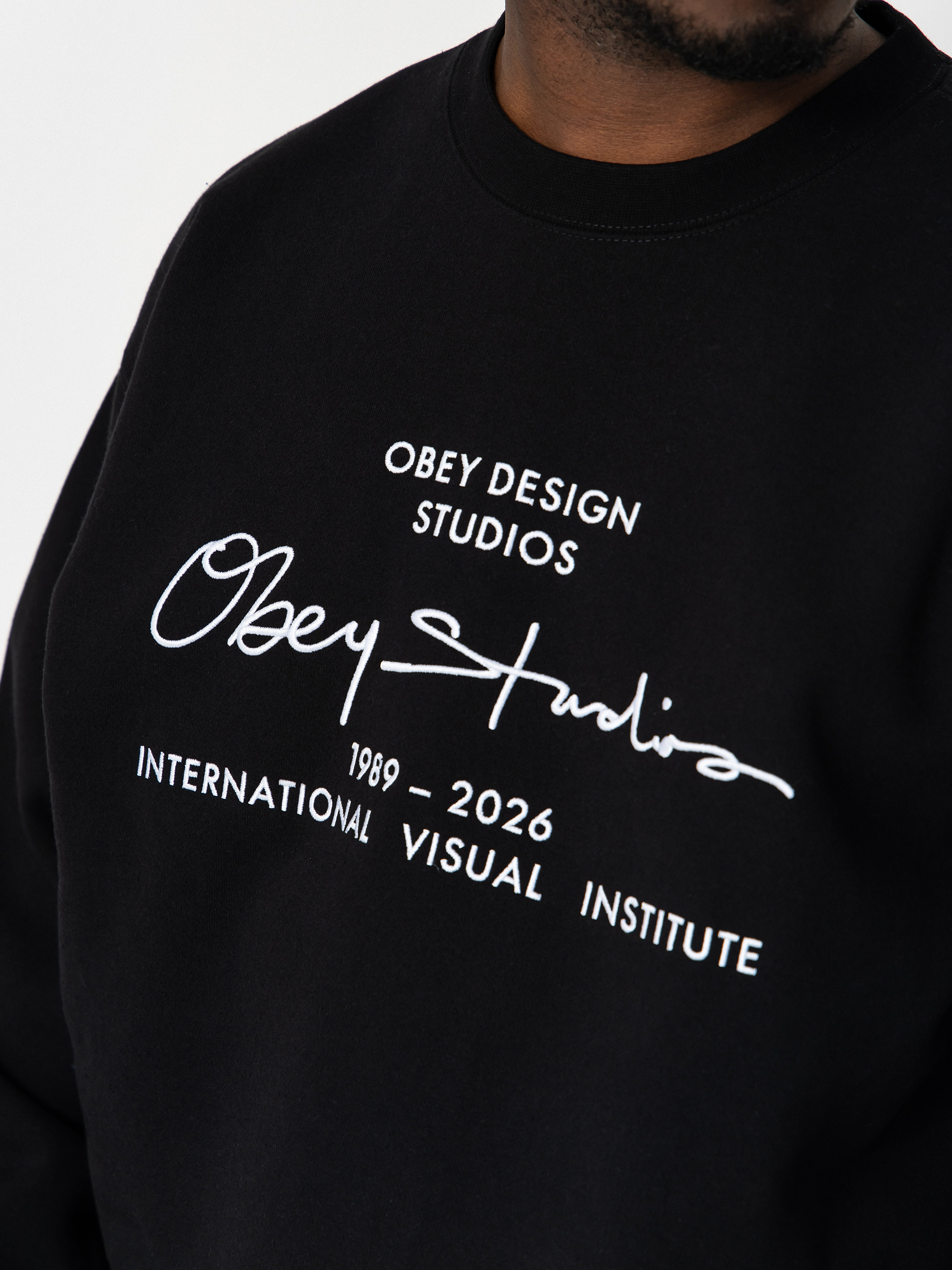 OBEY Signature Sweatshirt (black)