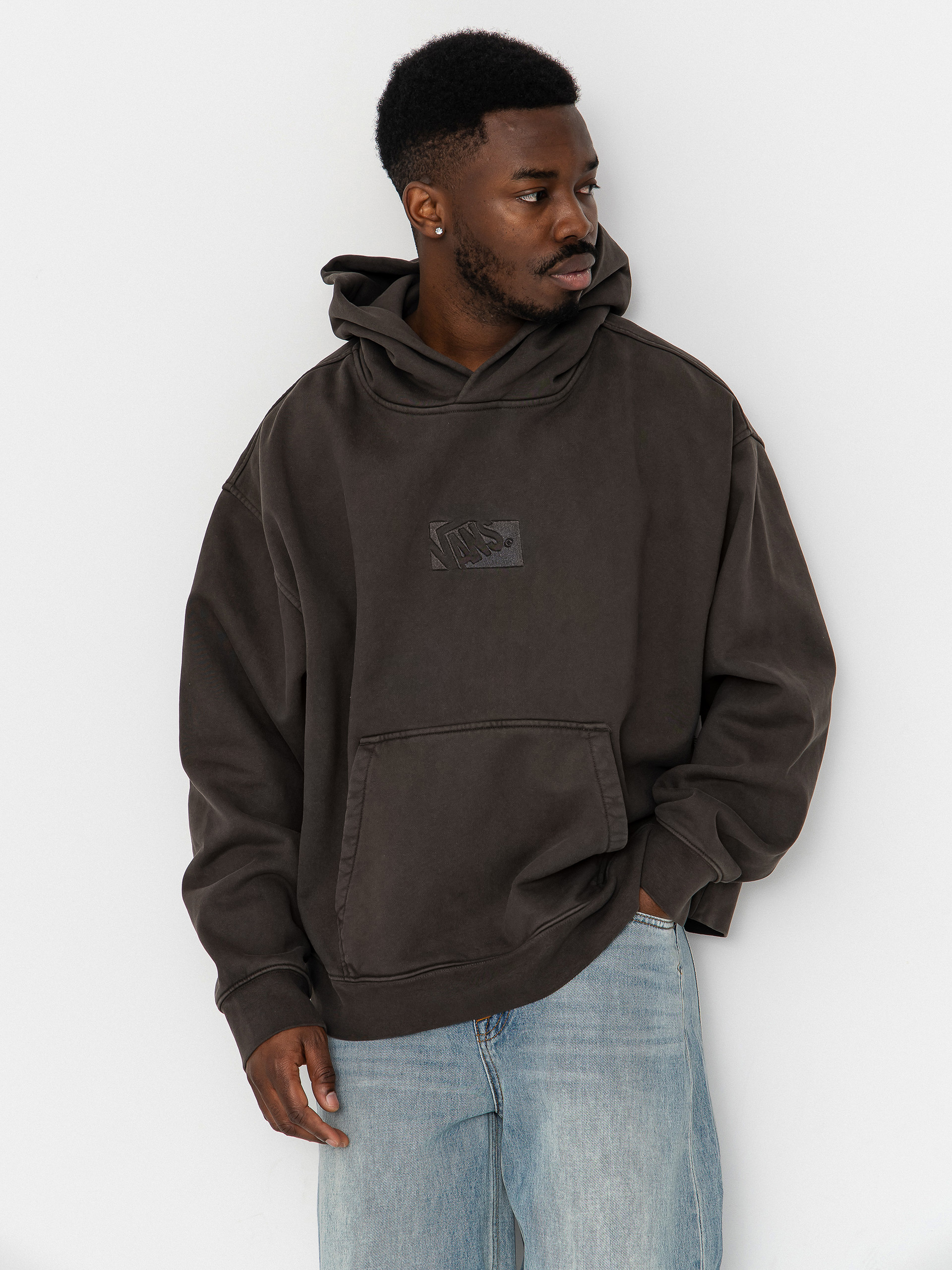 Vans × All My Homies Pull-Over Hoodie Buy Vans Men's Classic Logo Full Zip Skateboarding Hoodie (X-Large
