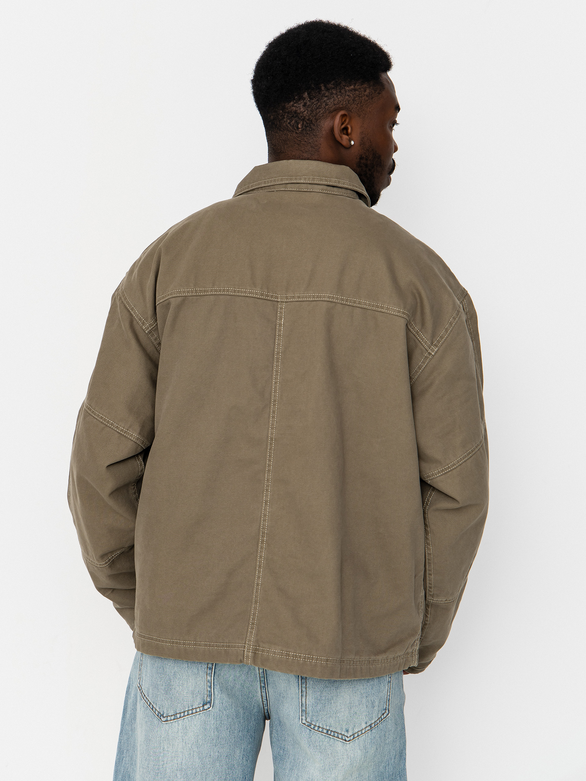 Vans Umber Pigment Canvas Jacket (aluminum)