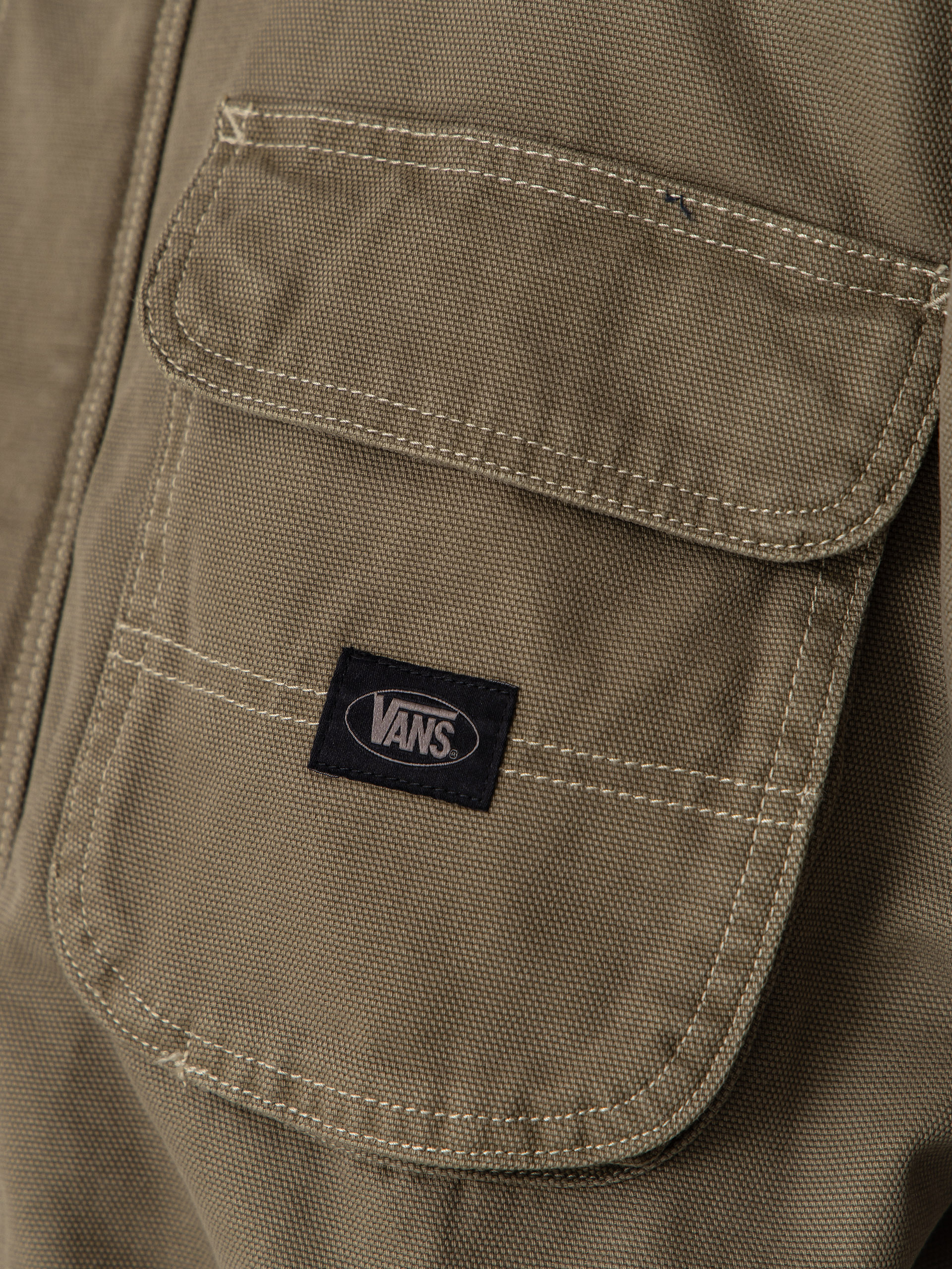 Vans Umber Pigment Canvas Jacke (aluminum)