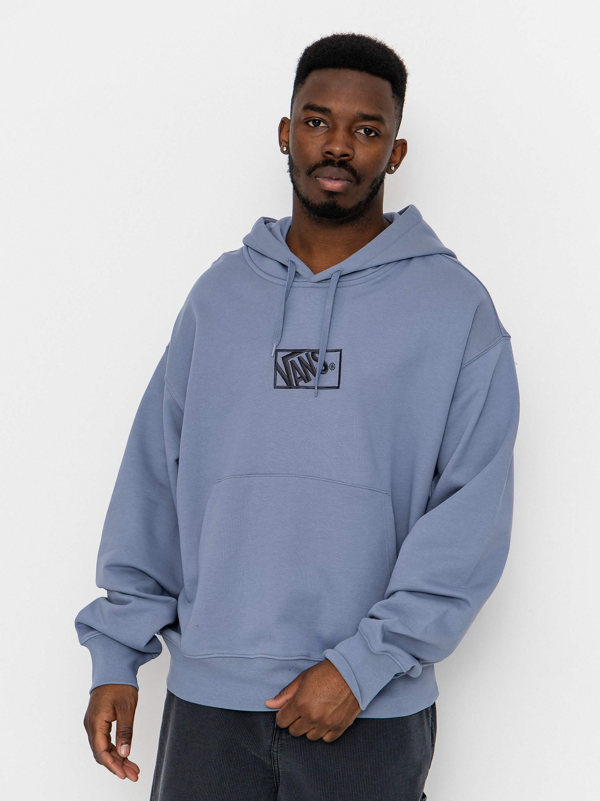 Vans Blocked Box HD Hoodie (glacial slate)