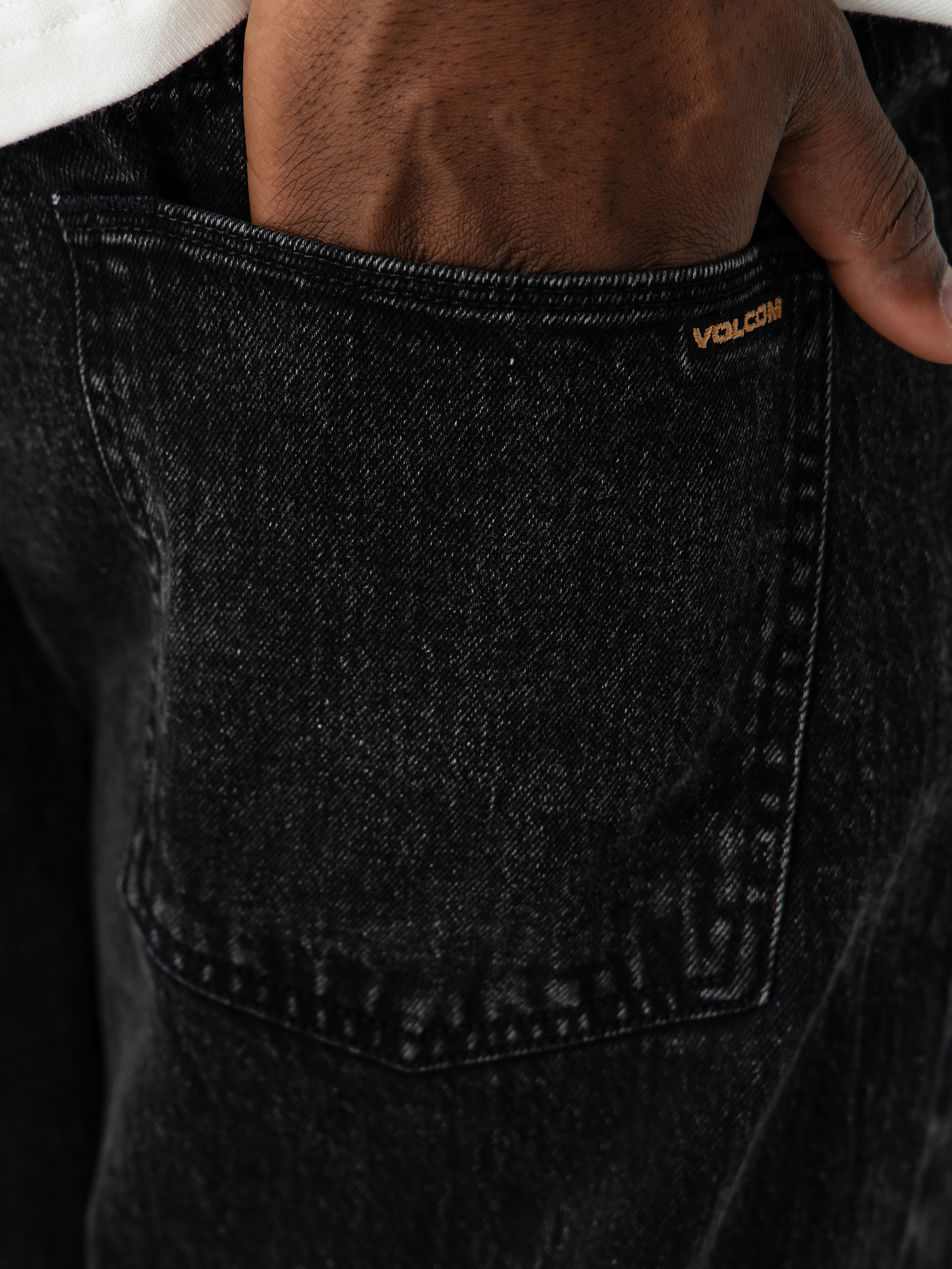 Volcom Fivedown Pants (blackity black)
