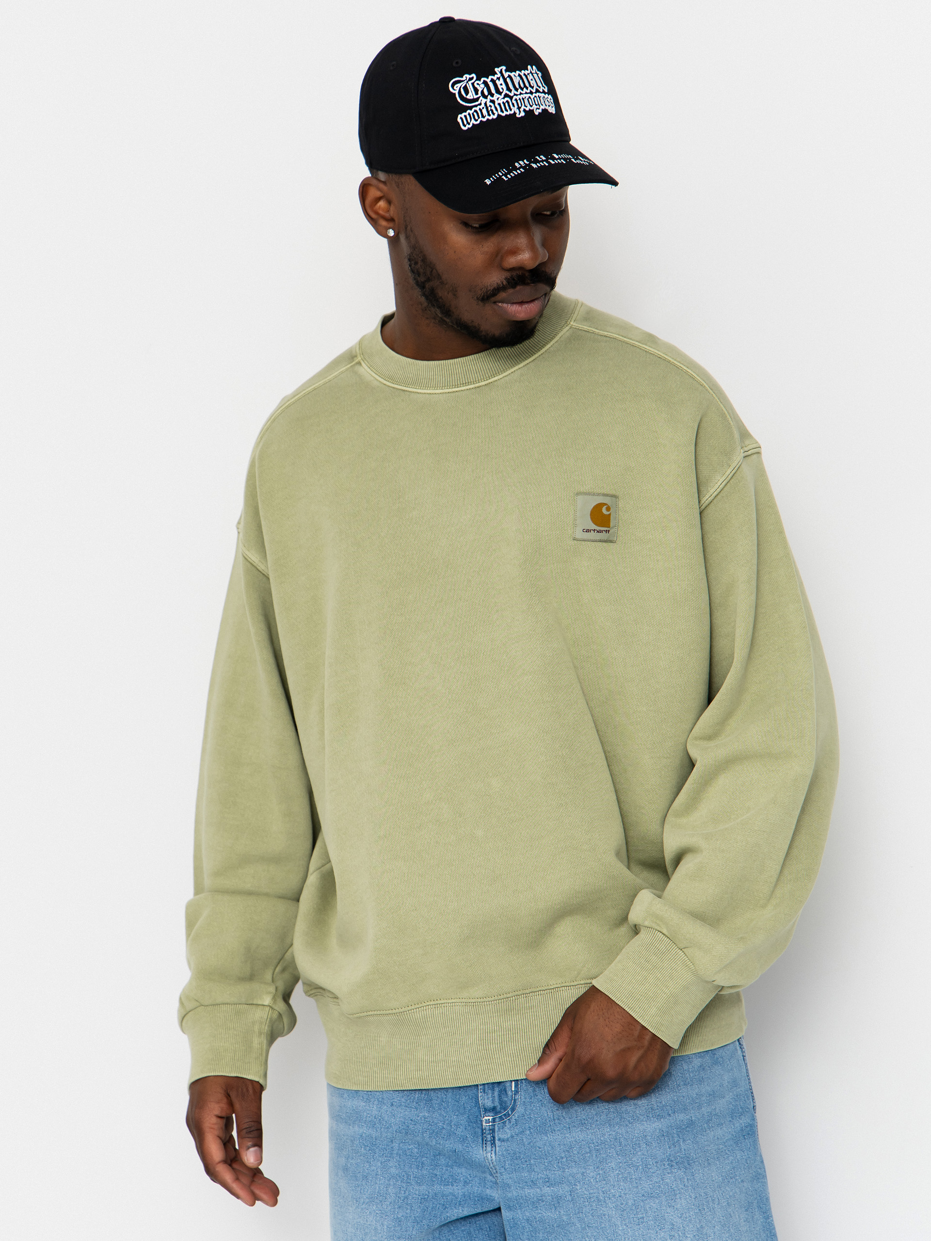 CARHARTT WIP  ネルソン スウェットシャツ Carhartt WIP Nelson Sweatshirt - grey (yosemite)