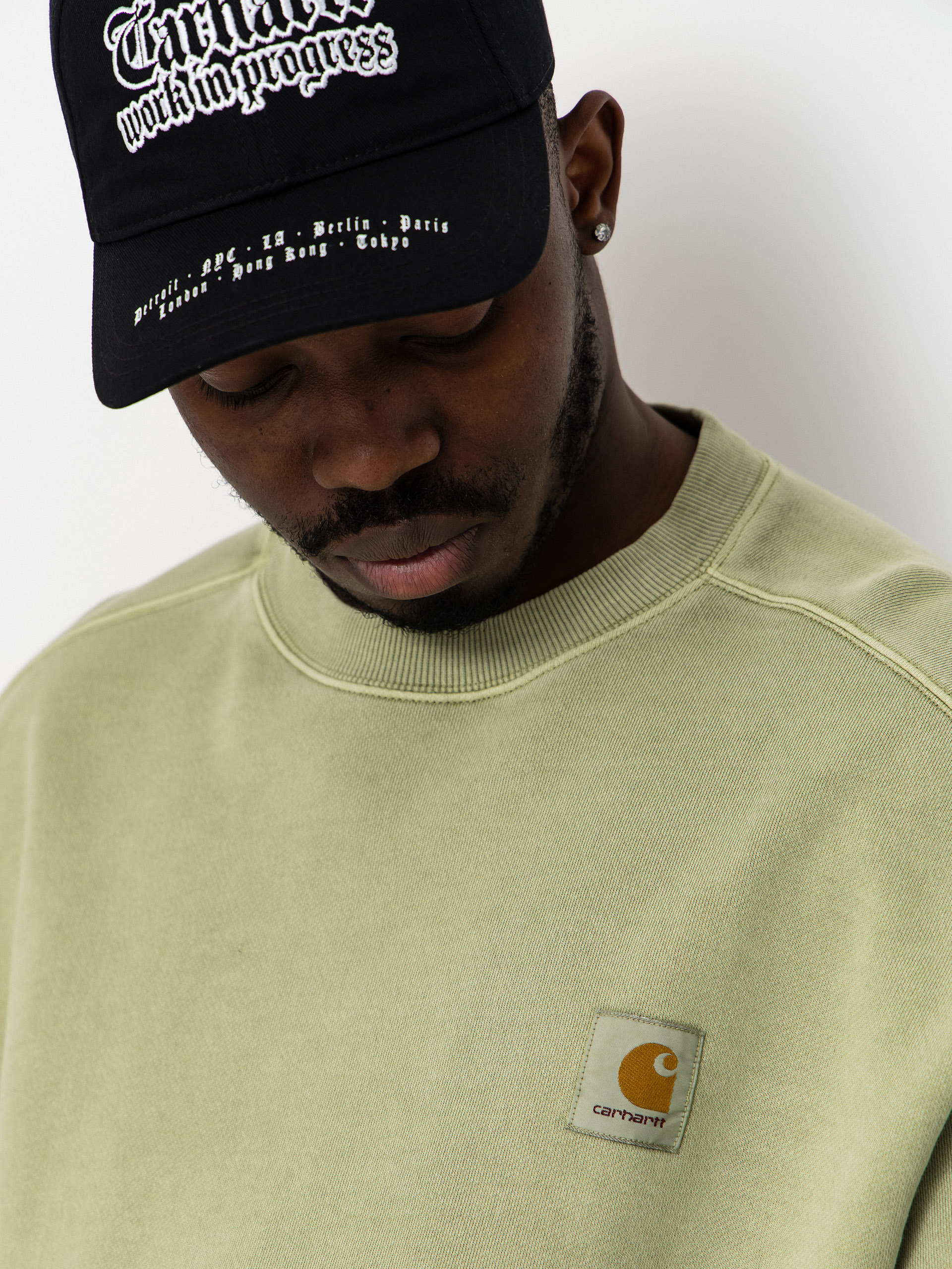 Carhartt WIP Nelson Sweatshirt (gentle green)