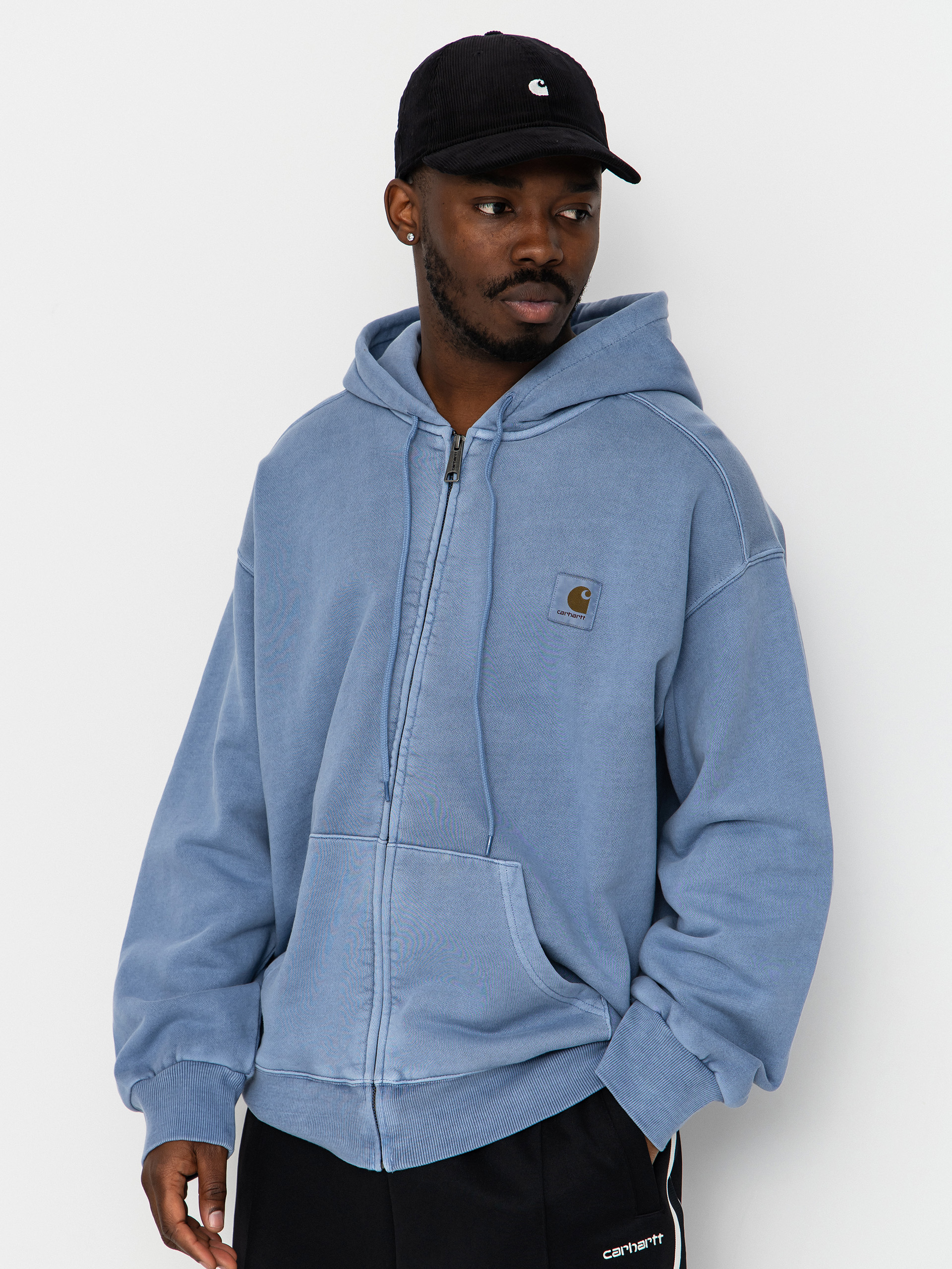 Carhartt WIP Nelson ZHD Hoodie (gentle blue)