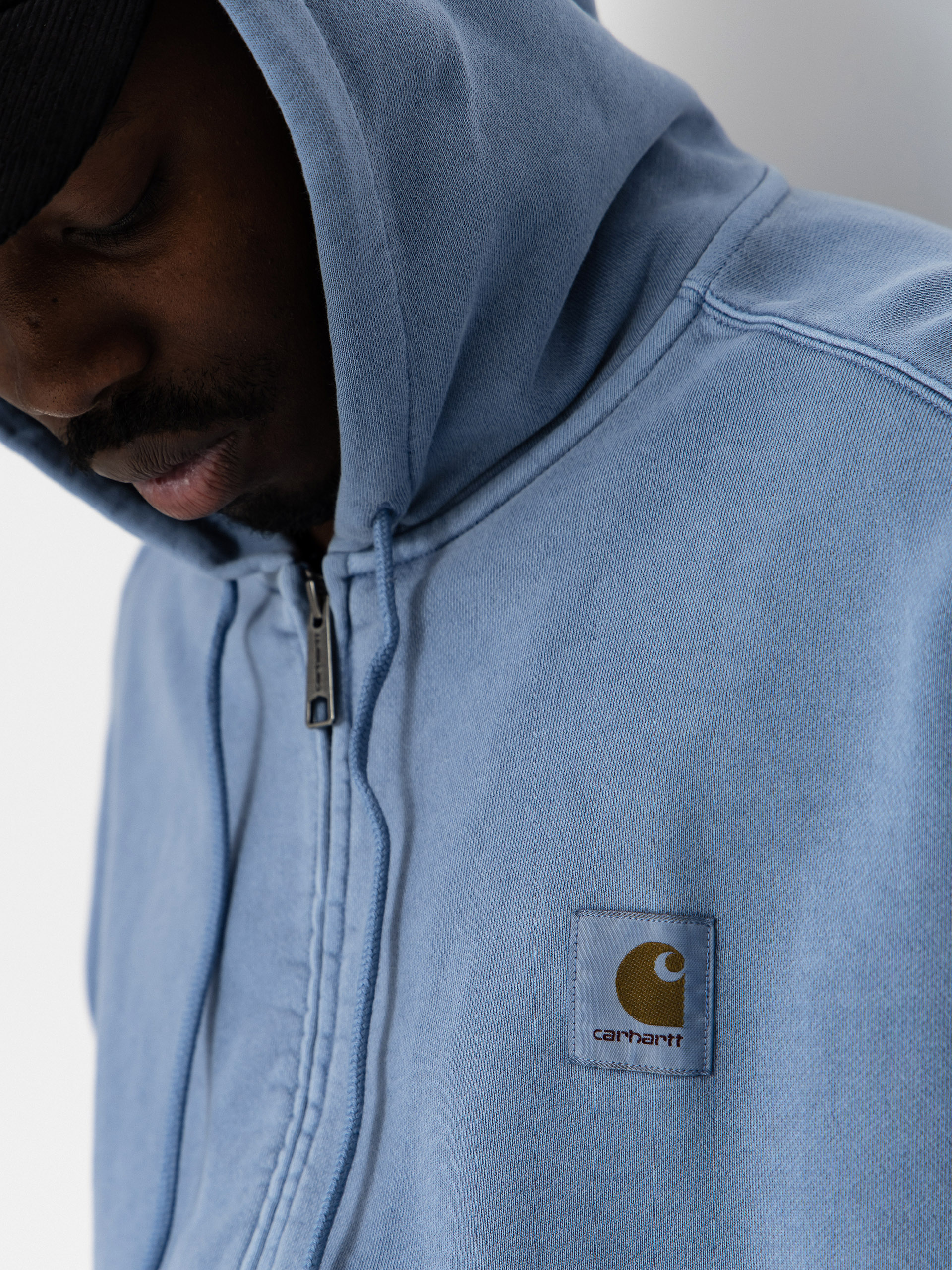 Carhartt WIP Nelson ZHD Hoodie (gentle blue)