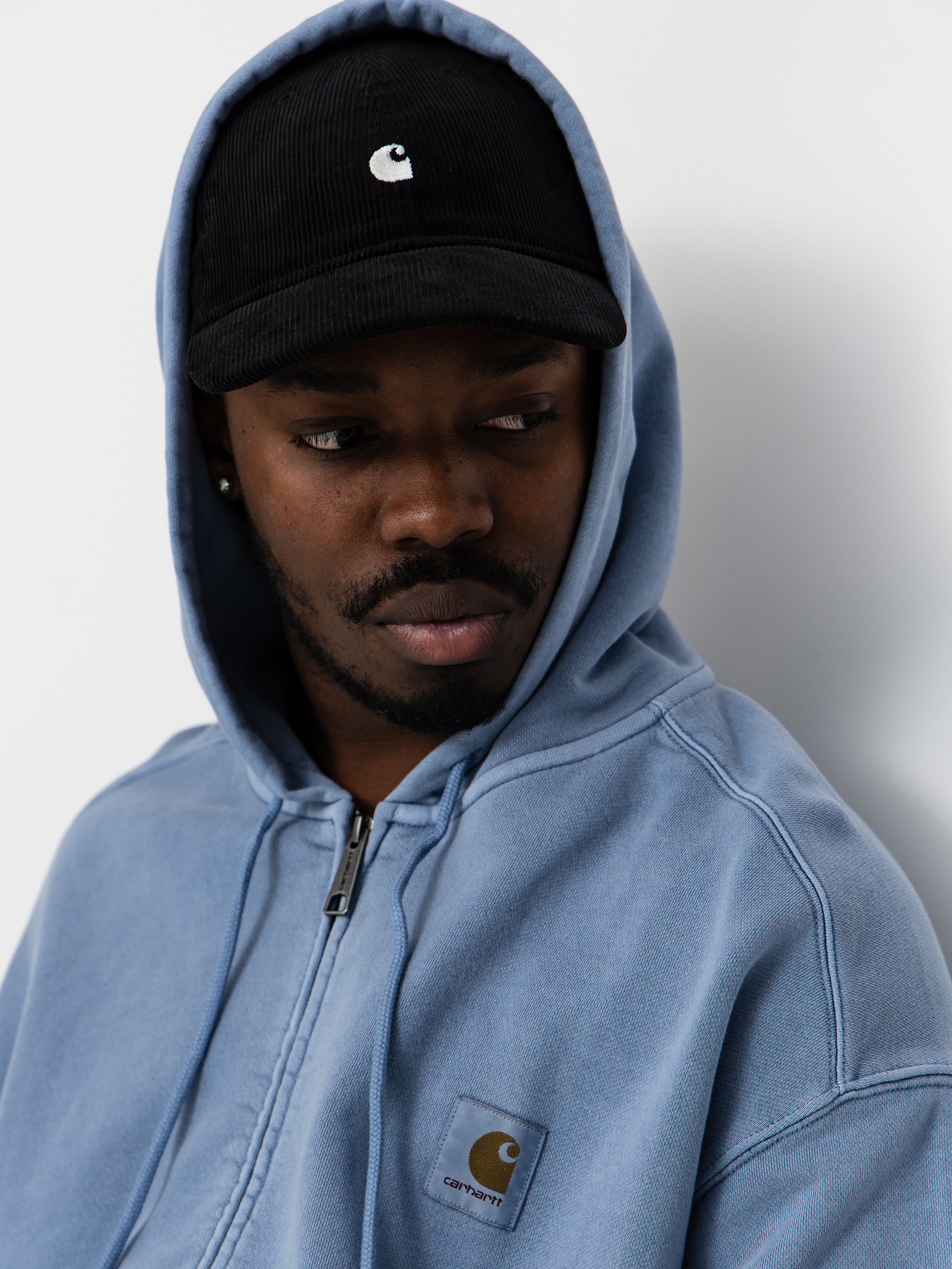 Carhartt WIP Nelson ZHD Hoodie (gentle blue)