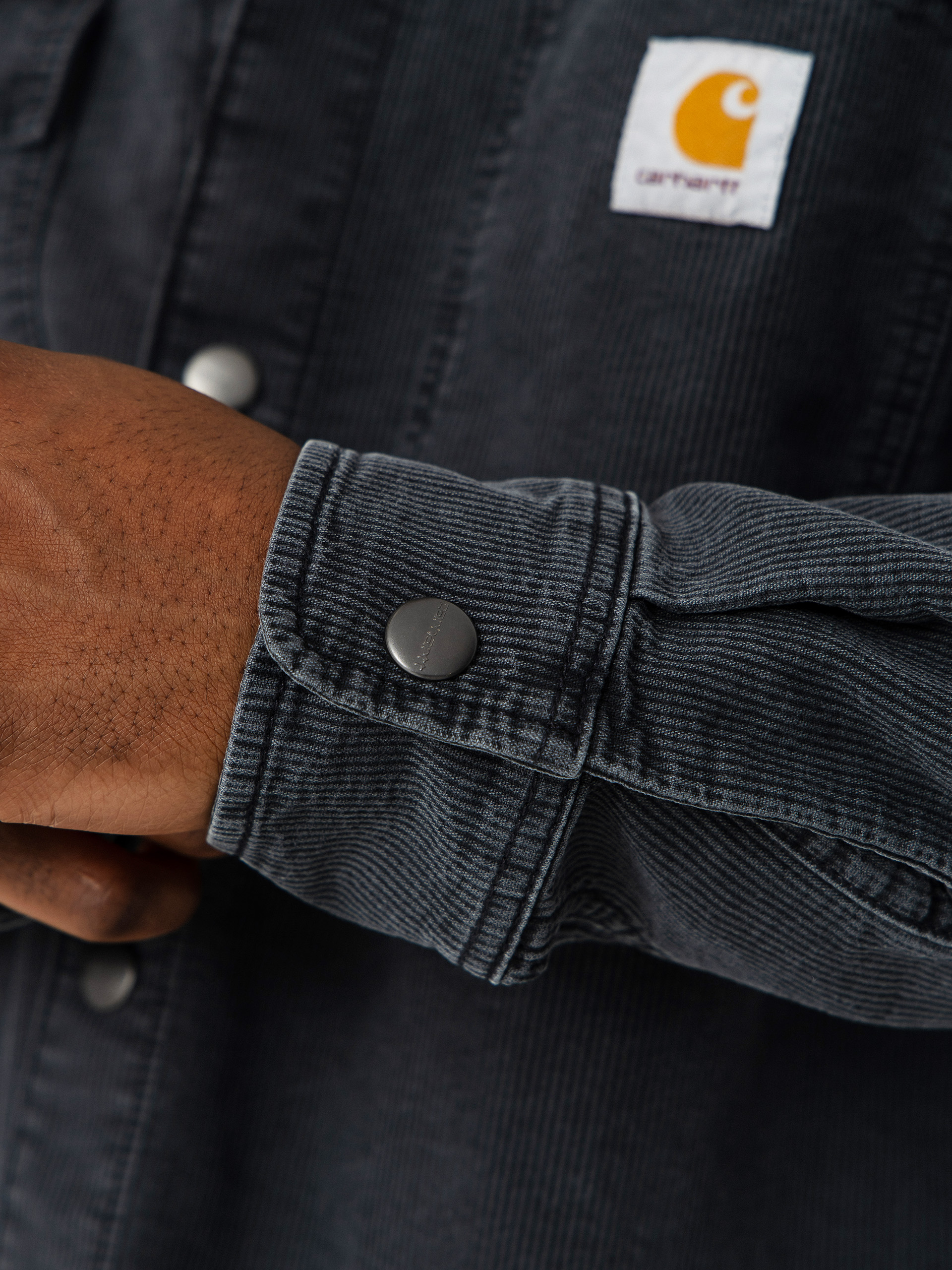 Carhartt WIP Parrish Jacke (obsidian)