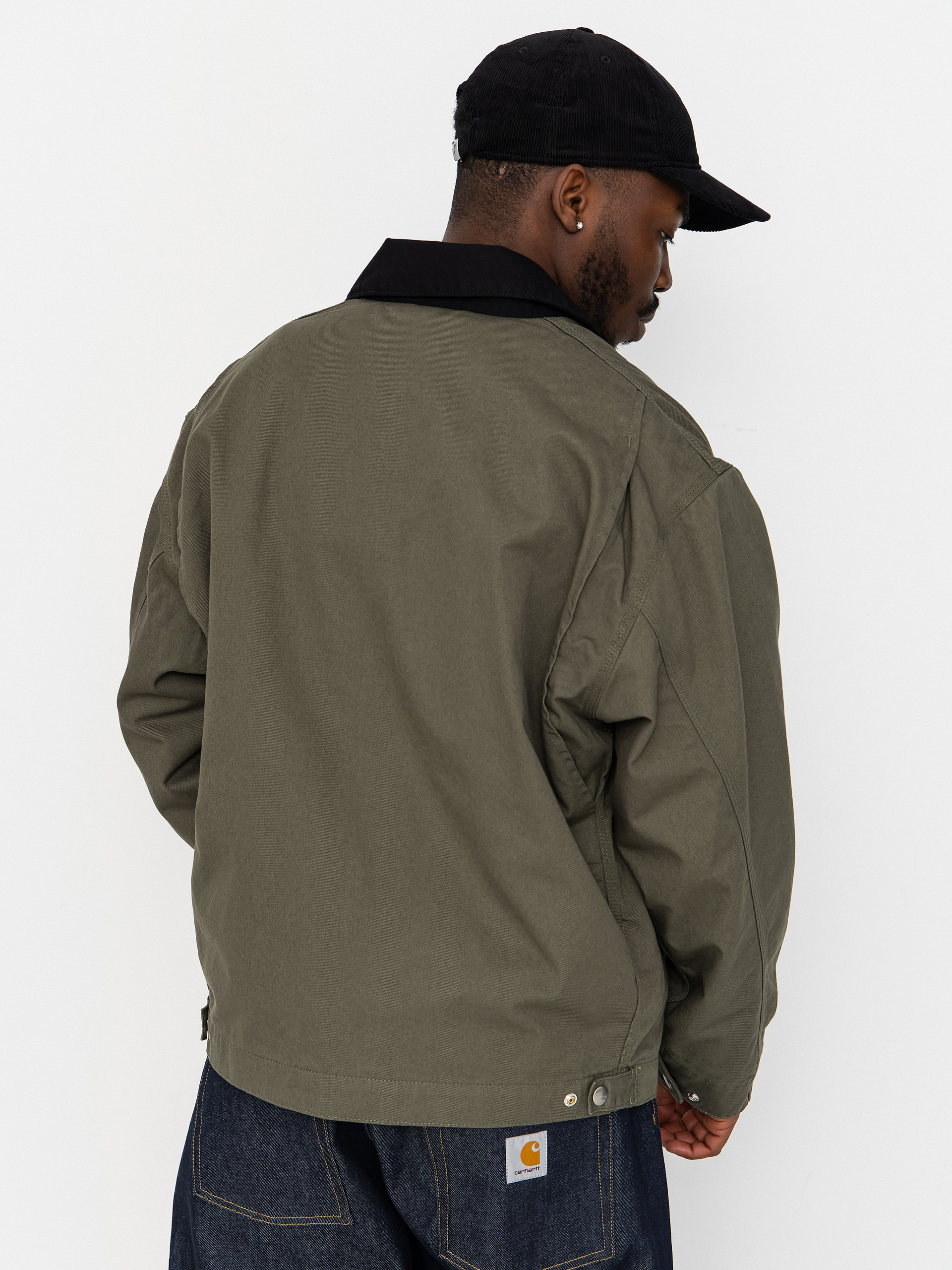 Carhartt WIP OG Detroit Jacke (leaf/black)