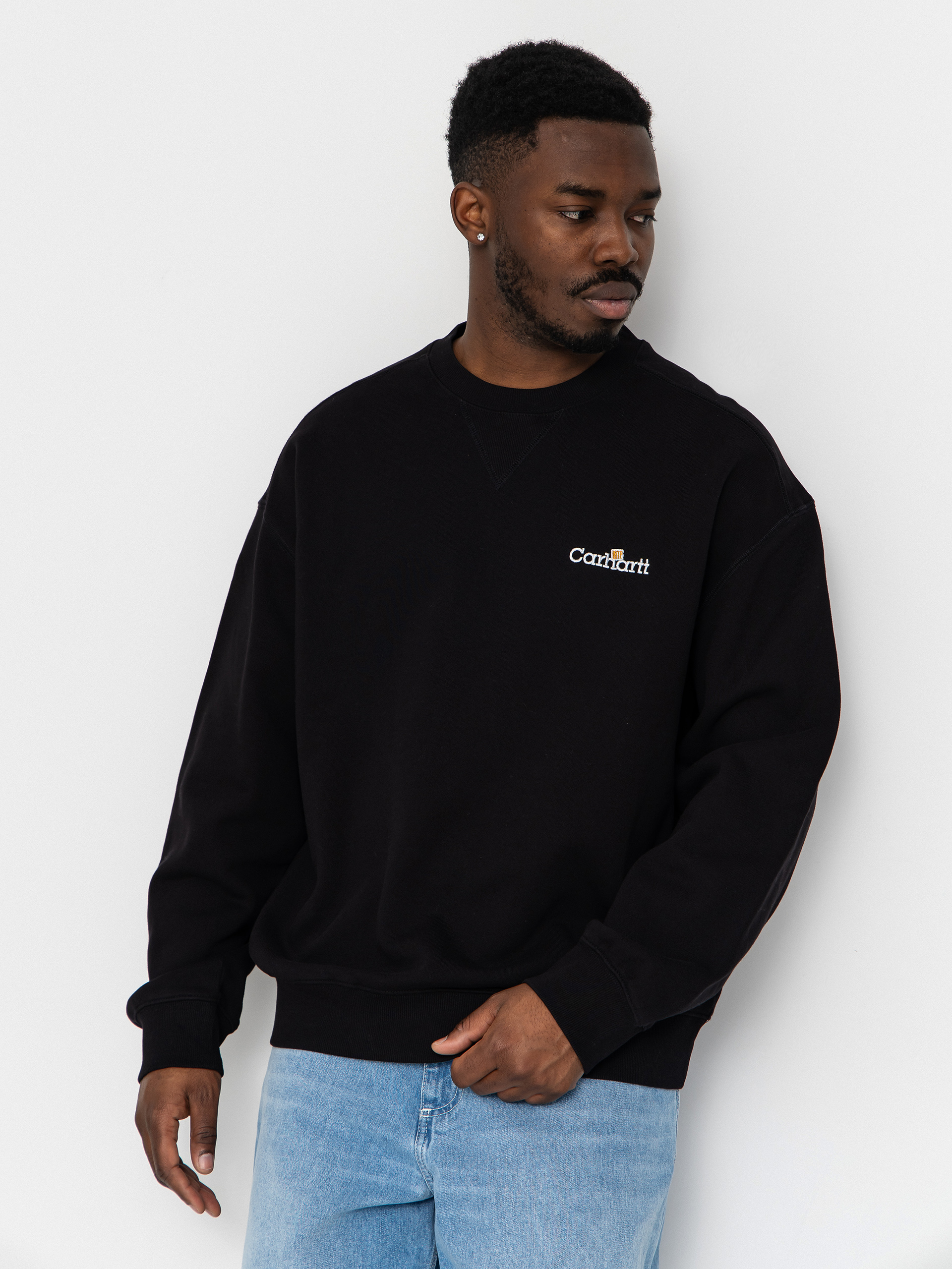 Carhartt WIP WIP Label Sweatshirt (black)