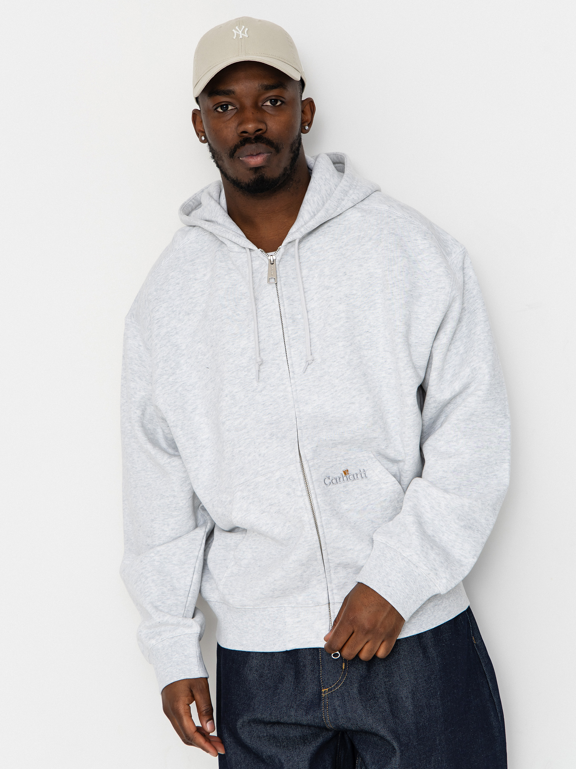 Carhartt WIP WIP Label ZHD Hoodie (ash heather)