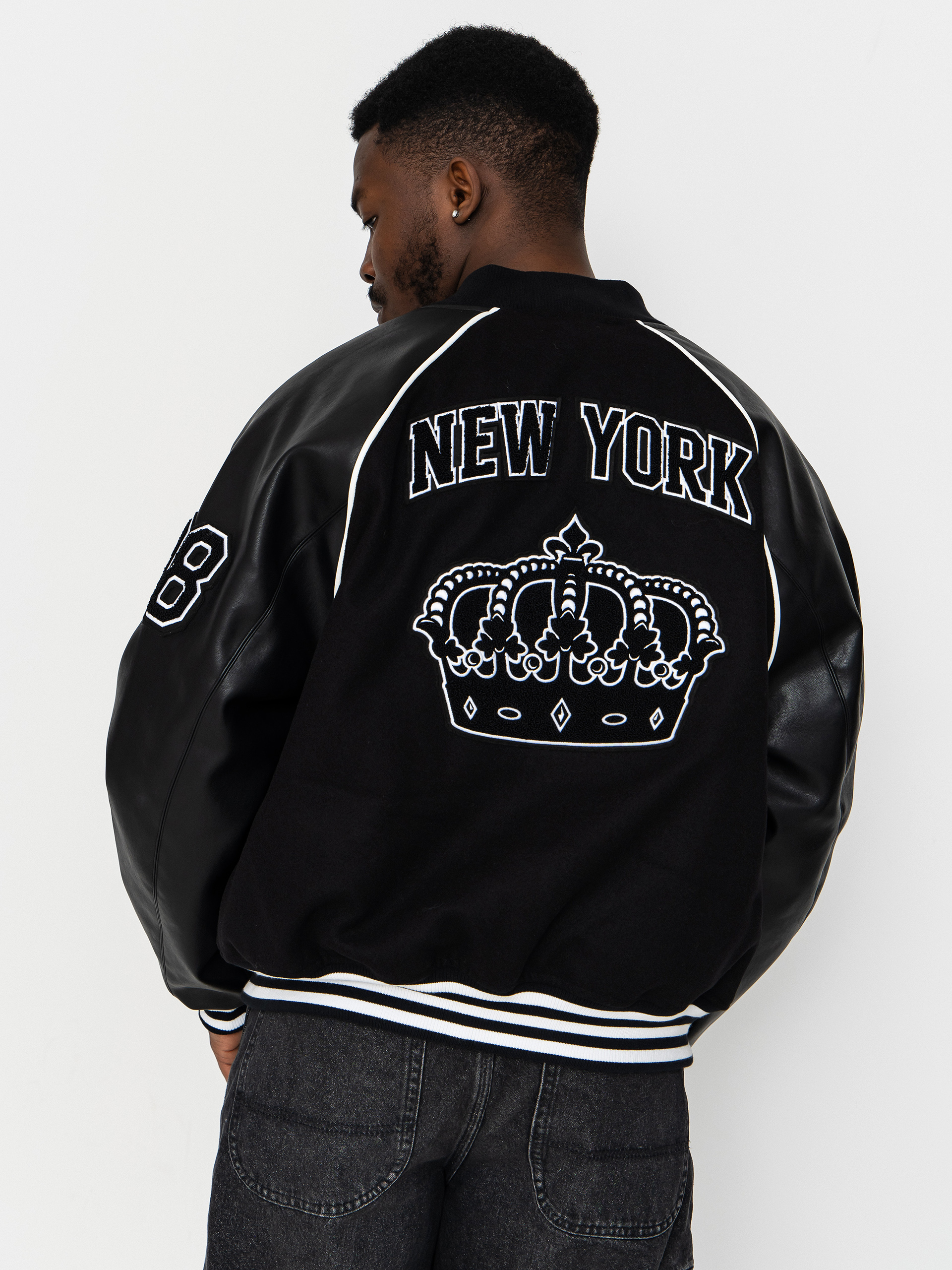 adidas Tyshawn Jacke (black/white)