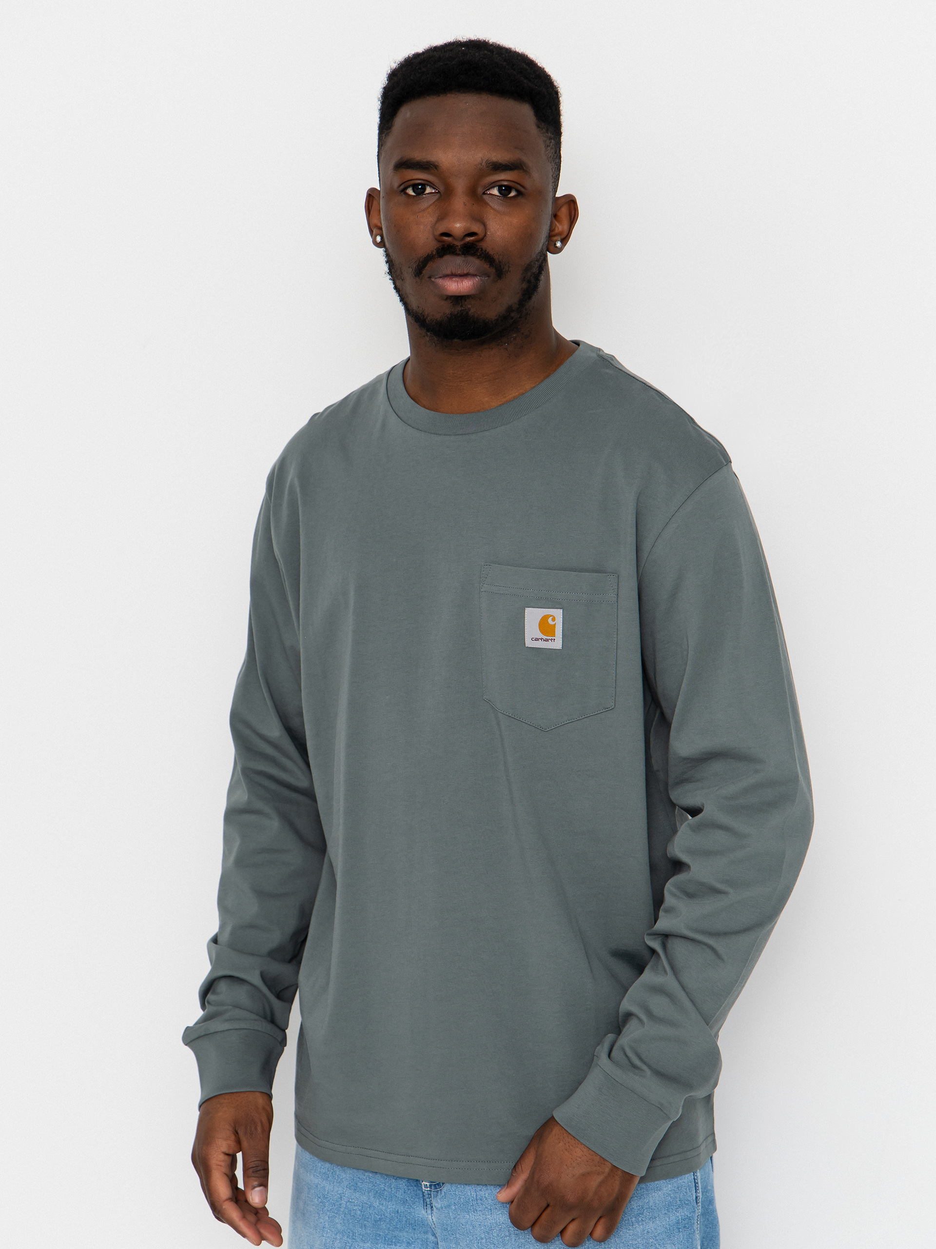 Carhartt WIP Longsleeve Pocket (velvet green)