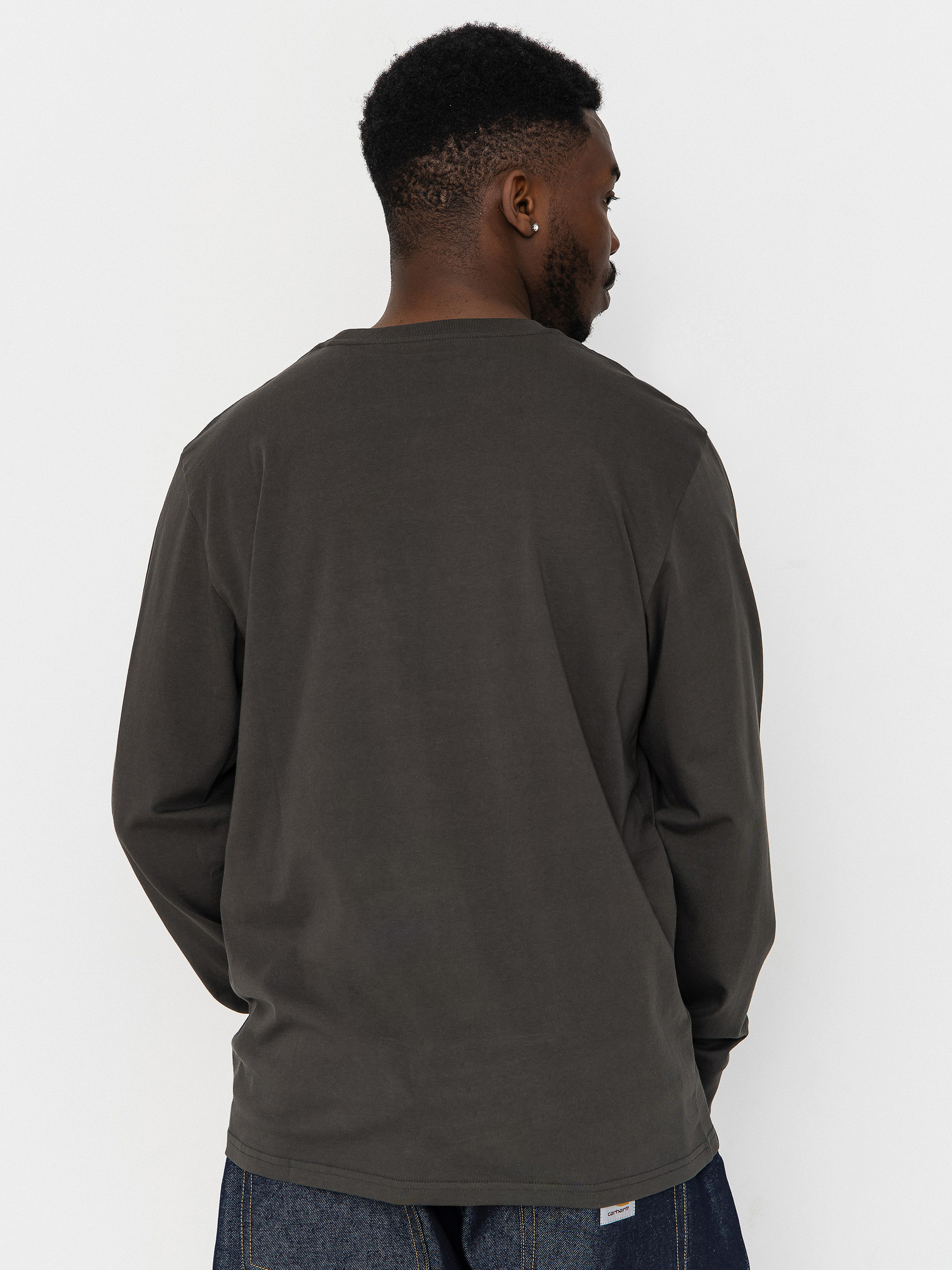 Carhartt WIP Longsleeve Pocket (oxide green)