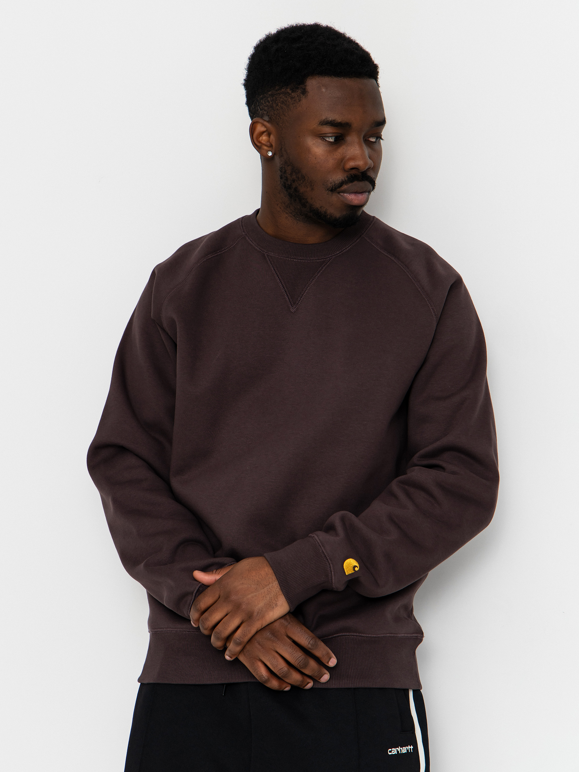 Carhartt WIP Sweatshirt Chase (shale/gold)