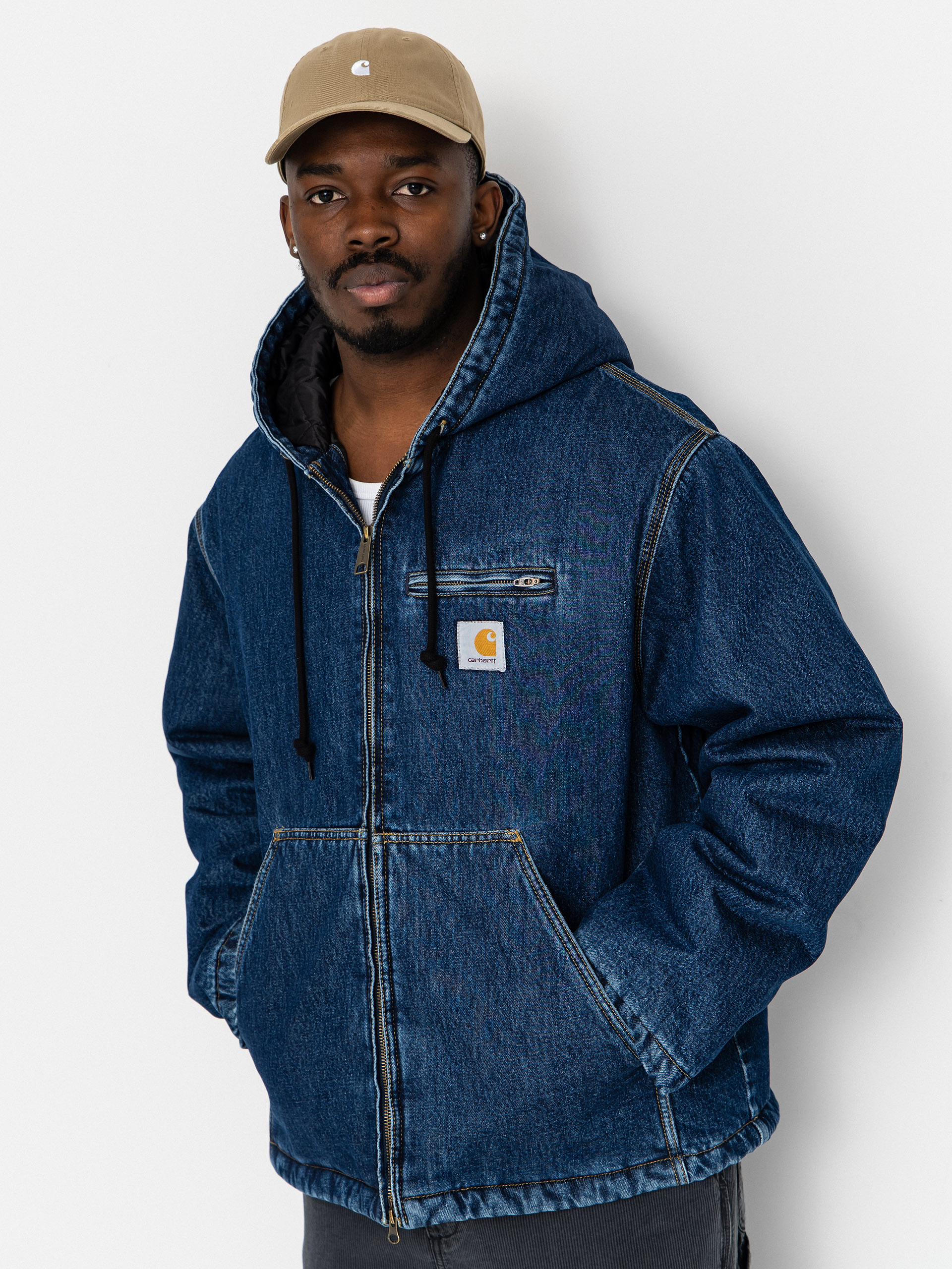 Carhartt WIP Trapper Parka Jacket (cypress/black)